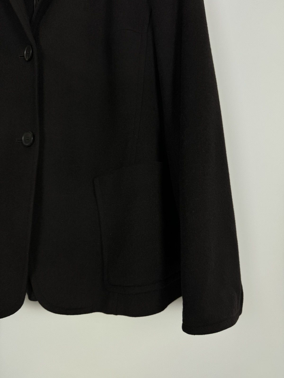 Akris Akris Punto Wool Chocolate Brown Blazer Jacket Size XL / US 12-14 / IT 48-50 - 7 Thumbnail