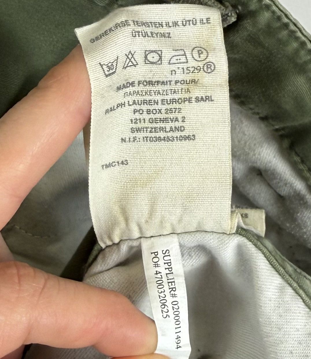 Denim & Supply Ralph Lauren Denim & Supply Ralph Lauren Cargo Pants Khaki Green US Army Size US 33 - 17 Thumbnail