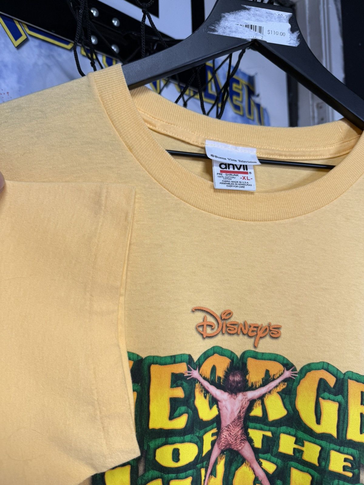 Disney Vintage 90’s George of the Jungle T-Shirt Disney Movie XL Size US XL / EU 56 / 4 - 6 Thumbnail