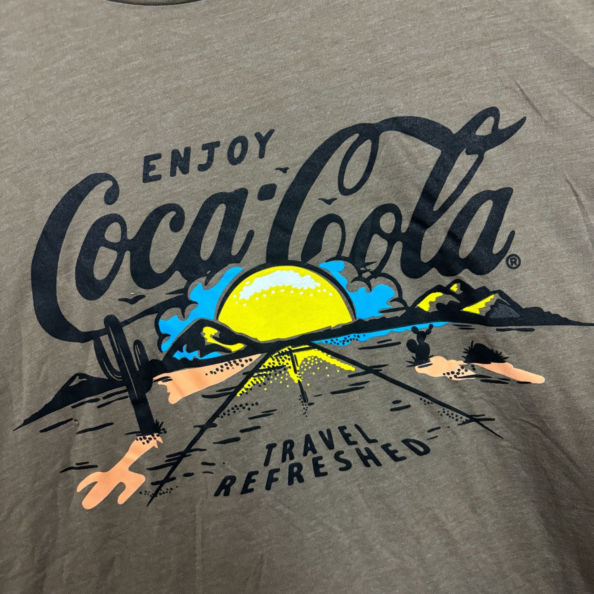 Coca Cola Coca-Cola Travel Refreshed Sunset T-shirt Size 3XLT Size US XXL / EU 58 / 5 - 4 Thumbnail