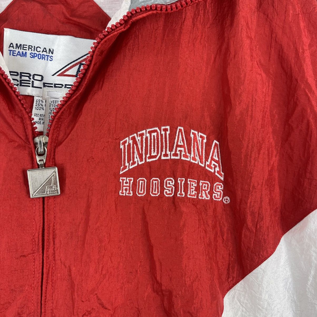 Vintage Vintage Indiana Hoosiers Windbreaker Zip Up Pro Celebrity Size US XXL / EU 58 / 5 - 4 Thumbnail