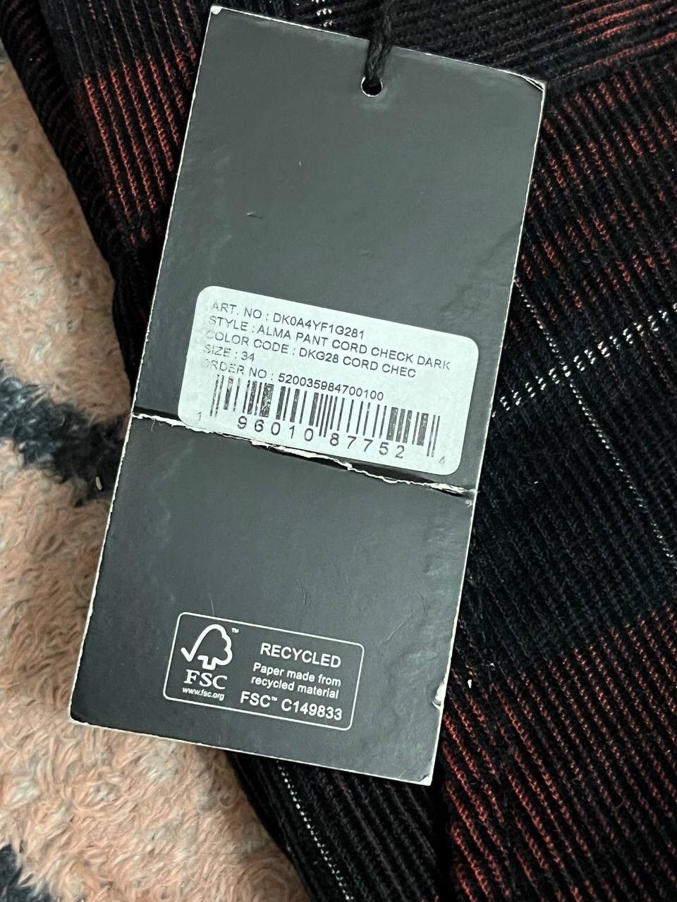 Dickies Dickies New Basic Velvette Logo Streetwear Pants Size US 34 / EU 50 - 12 Thumbnail