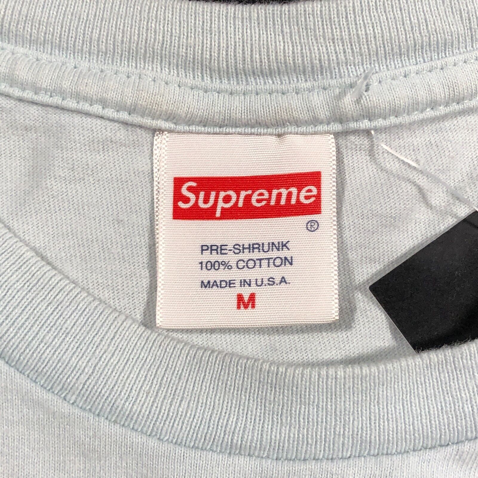 Supreme FW18 Supreme Bombay Blue Tee T Shirt Size Medium M B1 Size US M / EU 48-50 / 2 - 4 Thumbnail