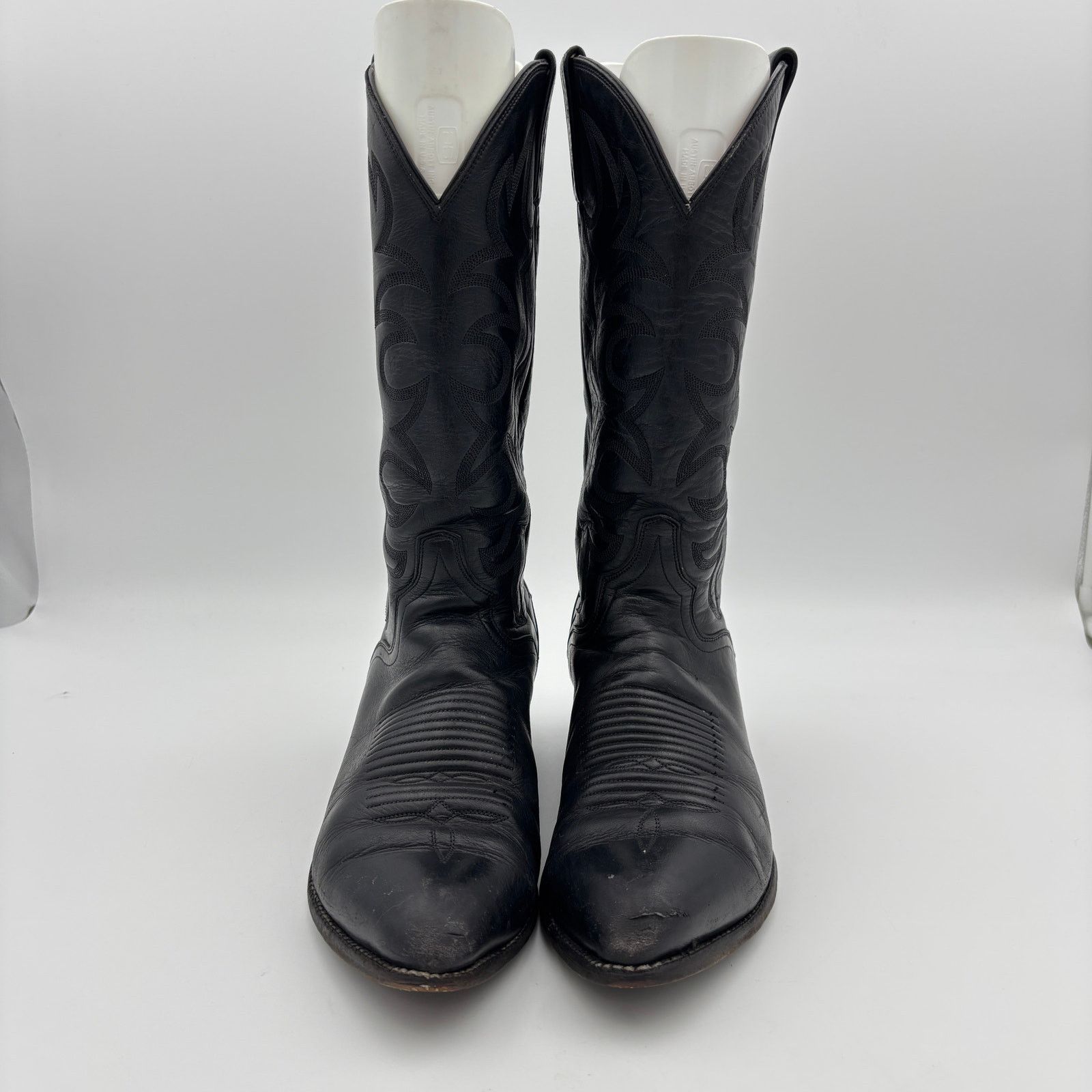 Other El Dorado Handmade 9300 Leather Cowboy Boots Mens 9D Western Size US 9 / EU 42 - 2 Thumbnail