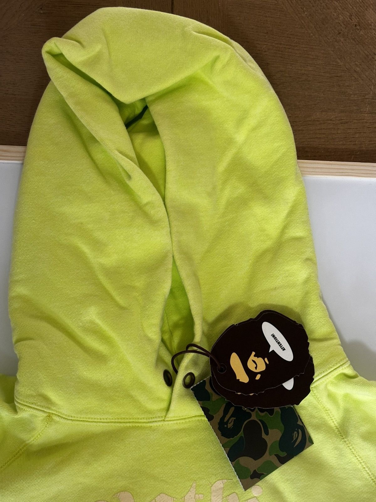 Bape Authentic ape bape overdye pullover relaxed fit hoodie L new Size US L / EU 52-54 / 3 - 4 Thumbnail