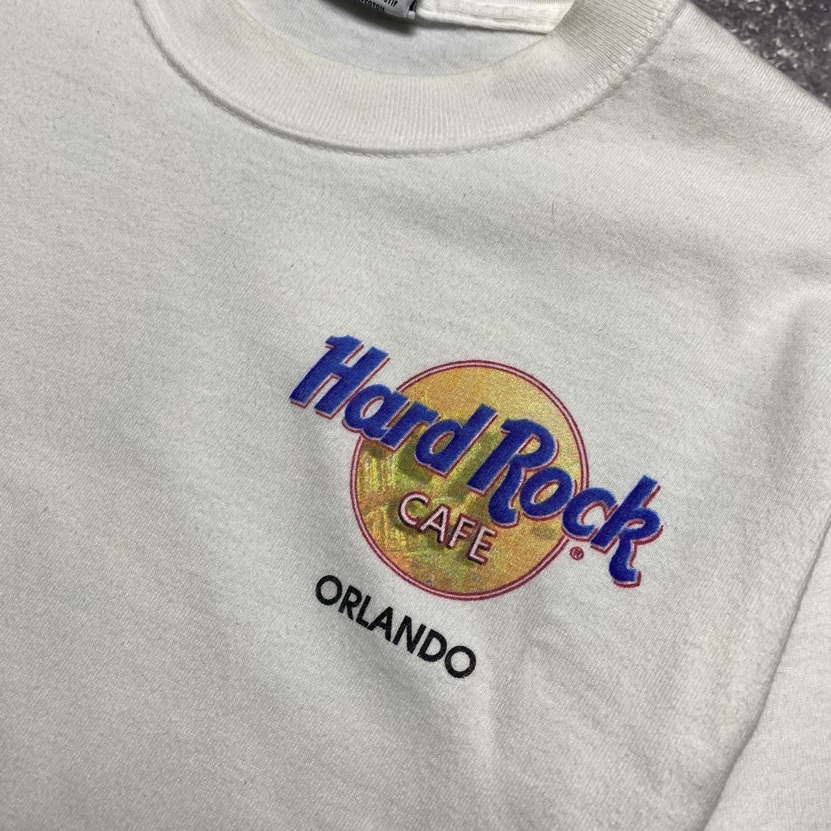 Hard Rock Cafe Vintage Hard Rock Cafe Orlando Big graphic logo tee Size US S / EU 44-46 / 1 - 7 Thumbnail