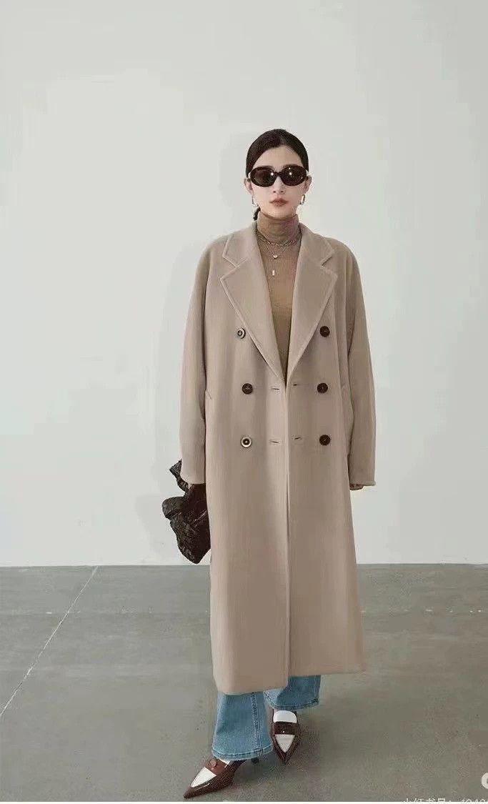 Max Mara Max Mara Classic 101801 Wool Overcoat Size S / US 4 / IT 40 - 9 Thumbnail