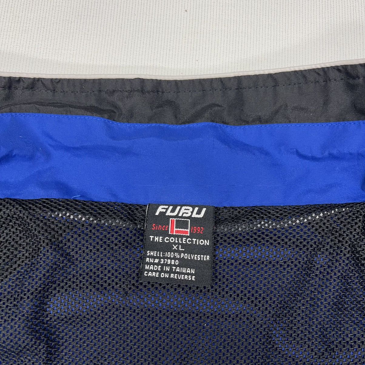 Fubu × Vintage VTG Fubu Jacket Blue Sport Athletic Full Zip The Collection Size US XL / EU 56 / 4 - 14 Thumbnail