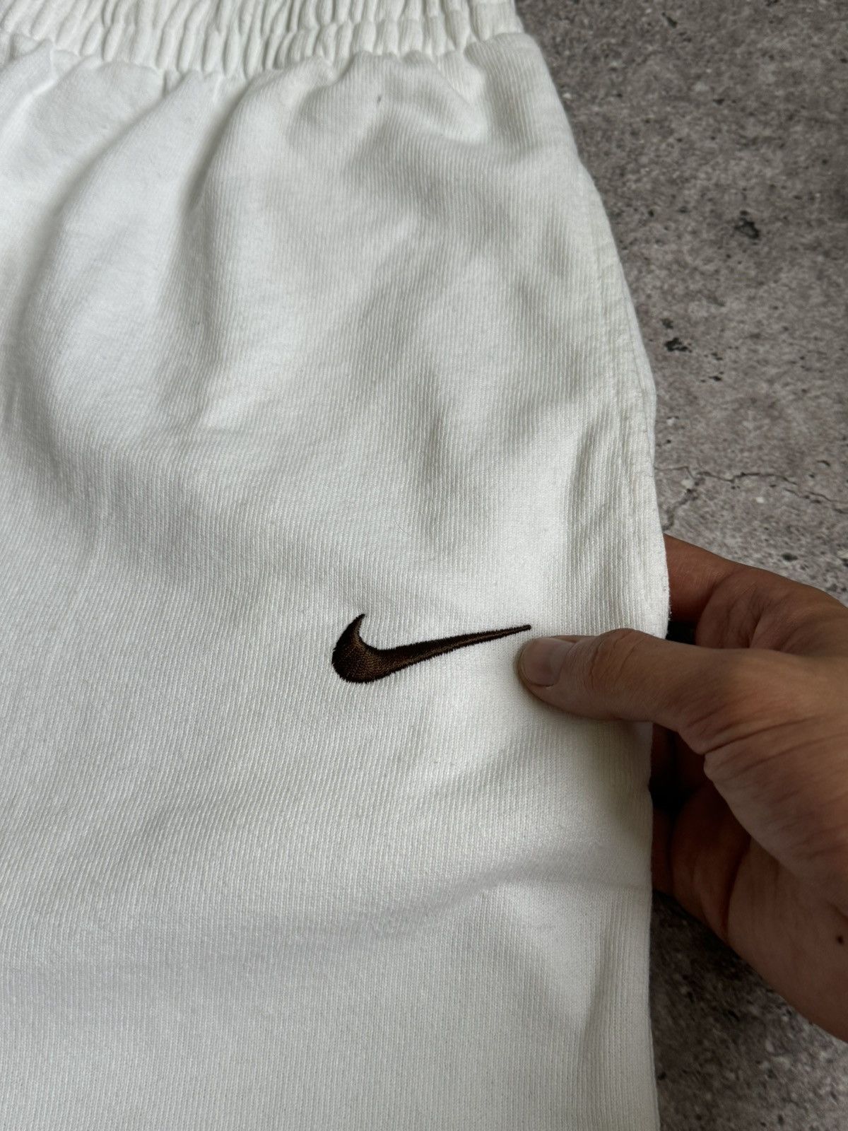 Nike × Vintage Vintage Nike Y2K baggy white oversized sport pants Size US 32 / EU 48 - 11 Thumbnail