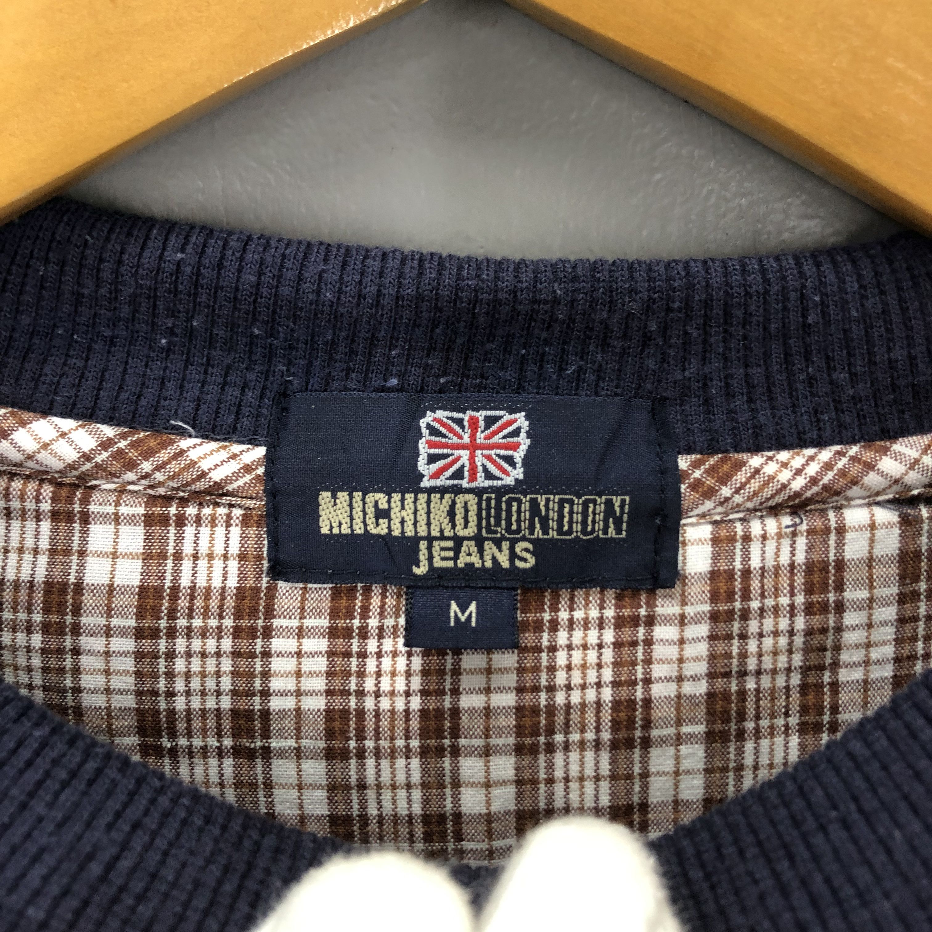 Japanese Brand MICHIKO LONDON JEANS Crew Neck Sweatshirt #1624/02 Size US M / EU 48-50 / 2 - 6 Thumbnail