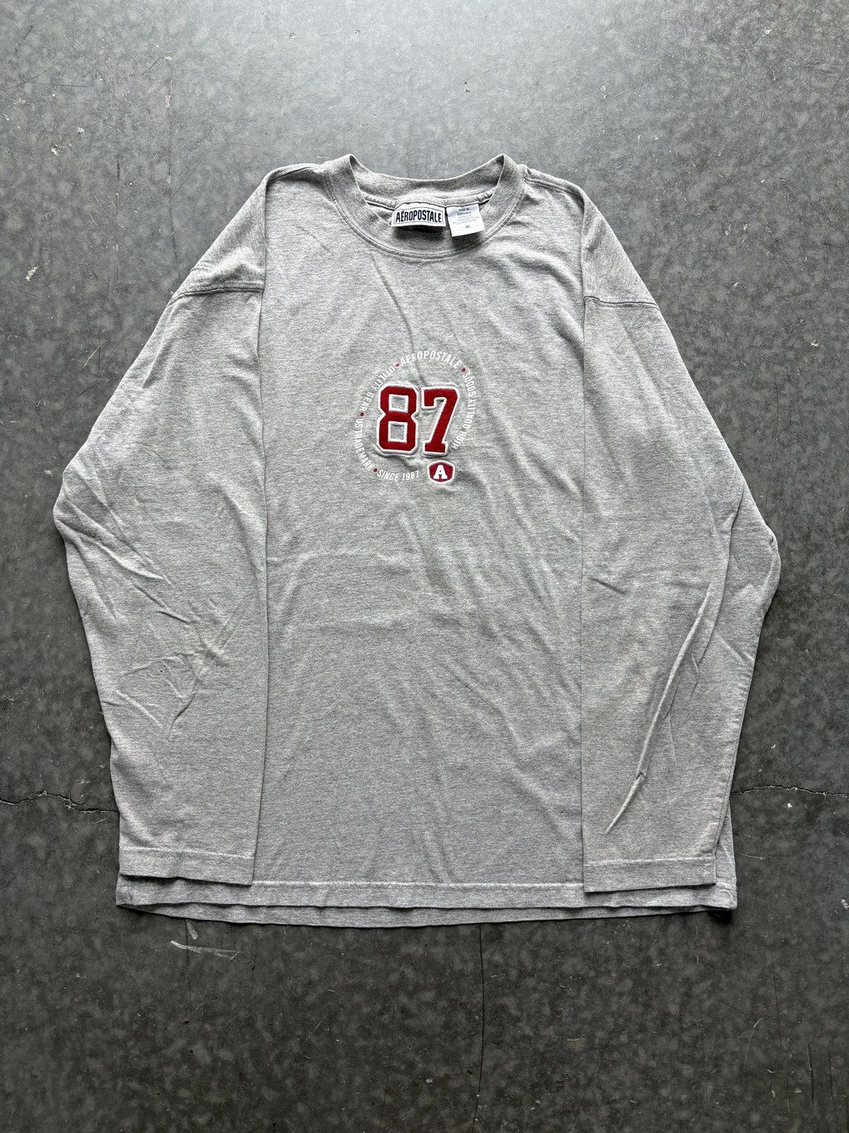 Aeropostale Vintage Y2K Aeropostale Logo Longsleeve Tee Size US XL / EU 56 / 4 - 1 Thumbnail