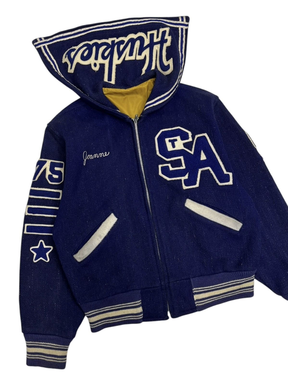Delong 70s Butwin Letterman Champion of Varsity Jacket Size US S / EU 44-46 / 1 - 6 Thumbnail