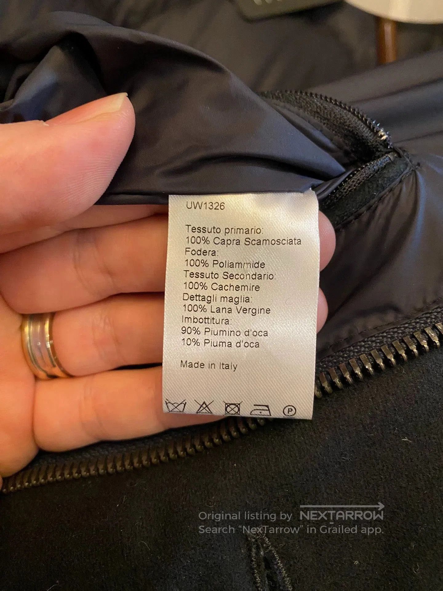 Kiton Black Hooded Puffer Parka . Size US M / EU 48-50 / 2 - 5 Thumbnail