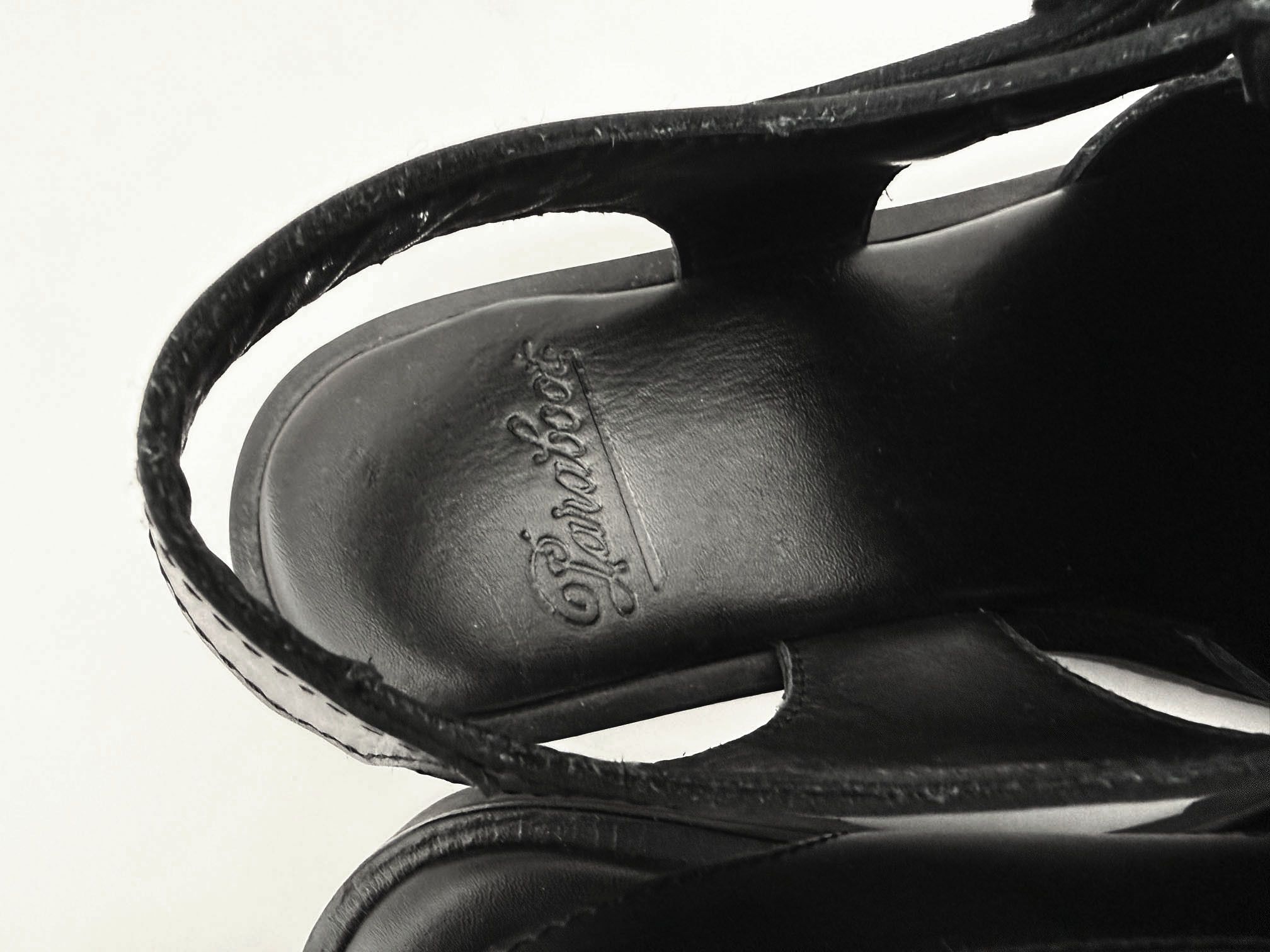 Paraboot Paraboot Leather Ankle Strap Sandals : France Size US 7 / EU 40 - 7 Thumbnail