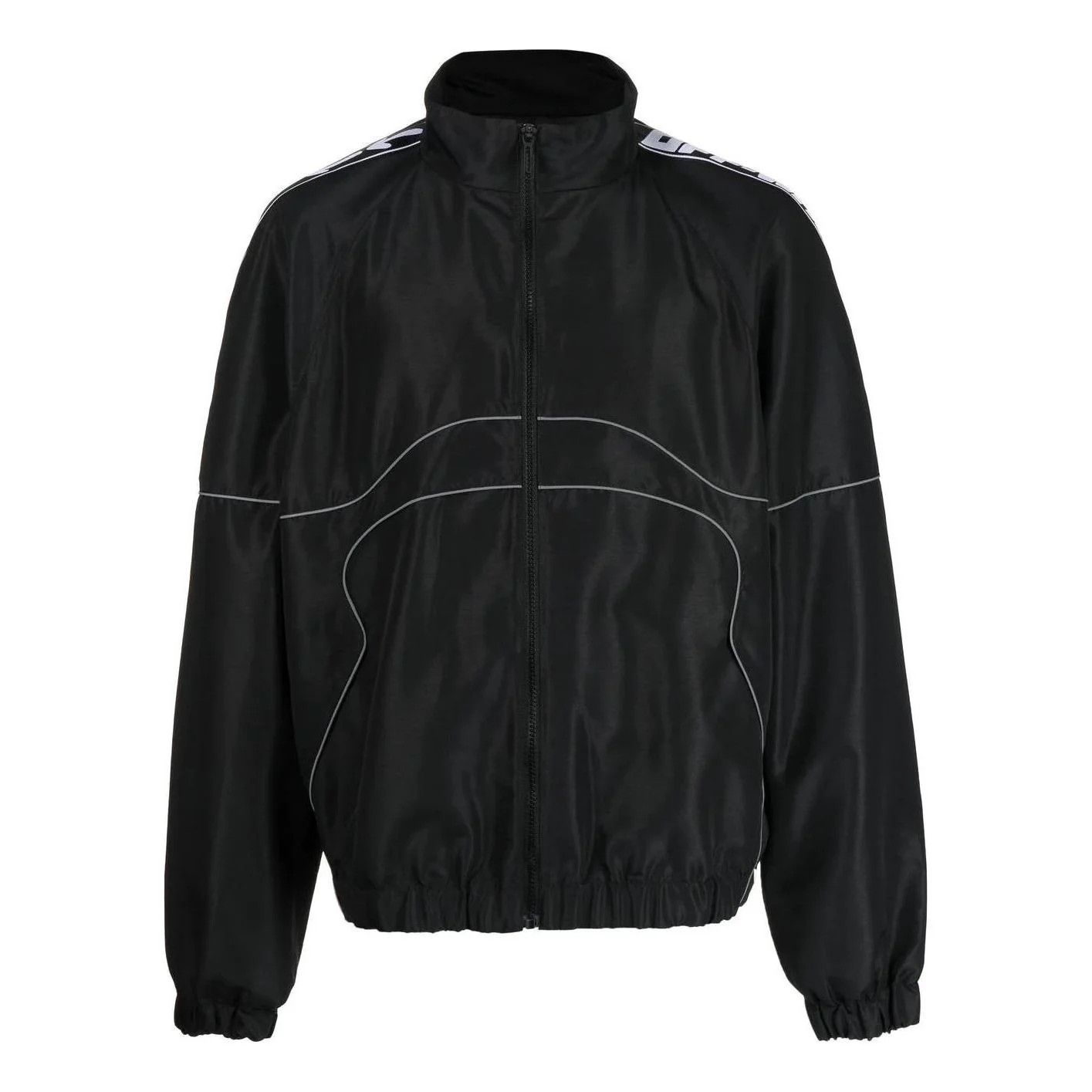 o1gr1nt0425 Logoband Piping Track Jacket in Black