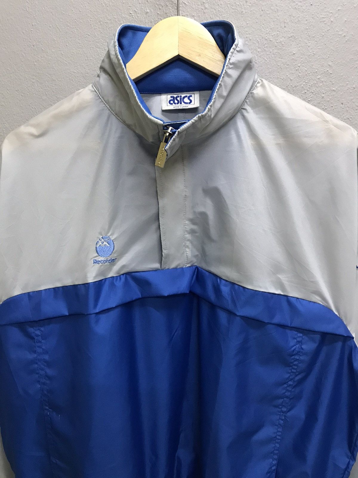 Asics VINTAGE 90s ASICS RECORDER X Y.YUSHIMURA WINDBREAKER JACKET Size US M / EU 48-50 / 2 - 4 Thumbnail