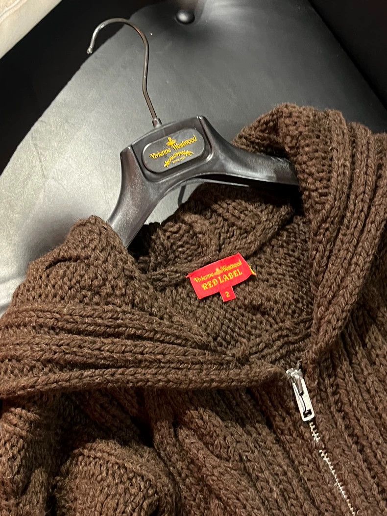 Vivienne Westwood Vivienne Westwood Knitted sweater coat with coarse needle Size M / US 6-8 / IT 42-44 - 2 Thumbnail