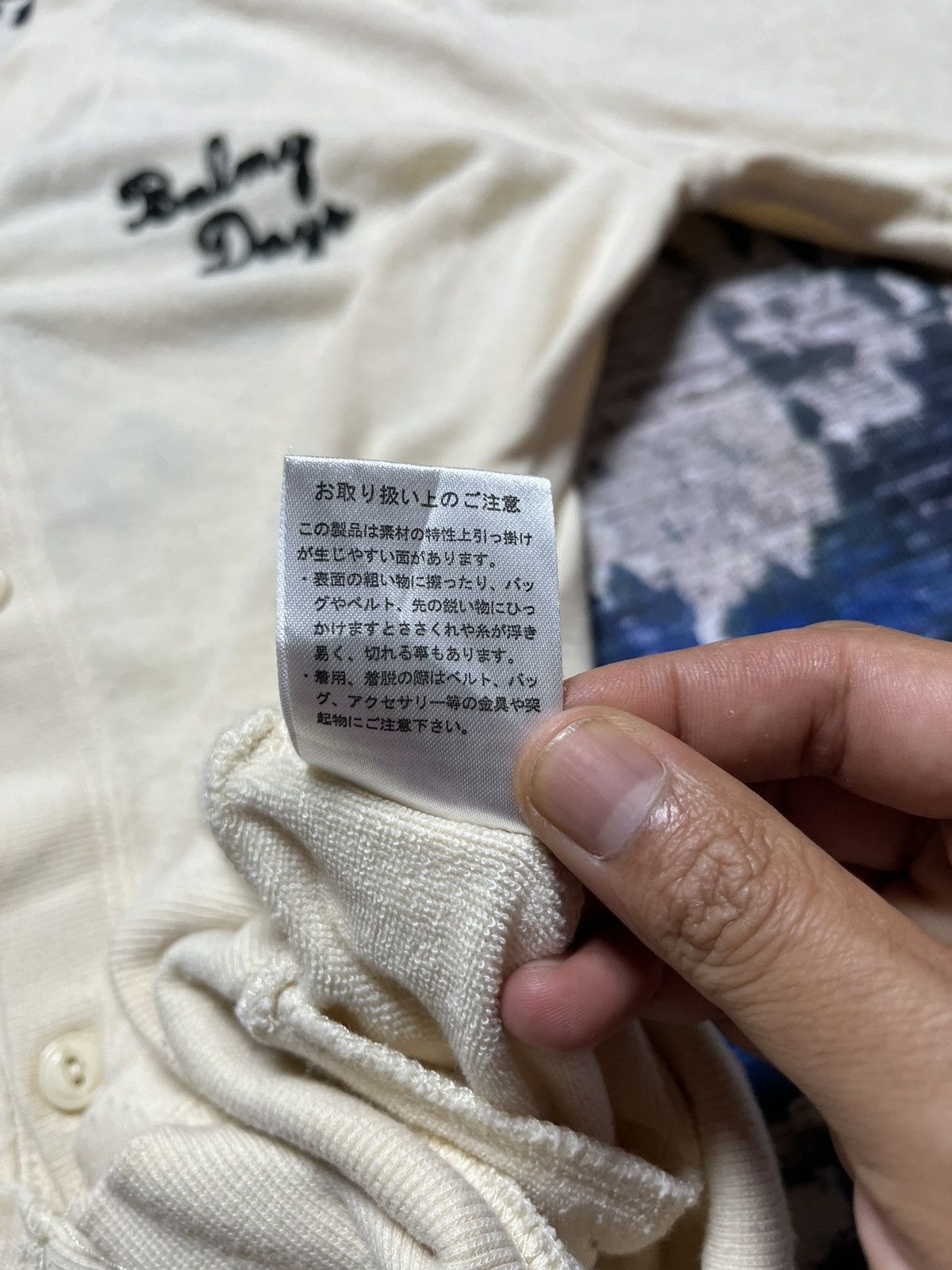 Designer × Japanese Brand ⚡️Rodeo Crown Embroidery Logo Half Button Cardigan Size M / US 6-8 / IT 42-44 - 10 Thumbnail
