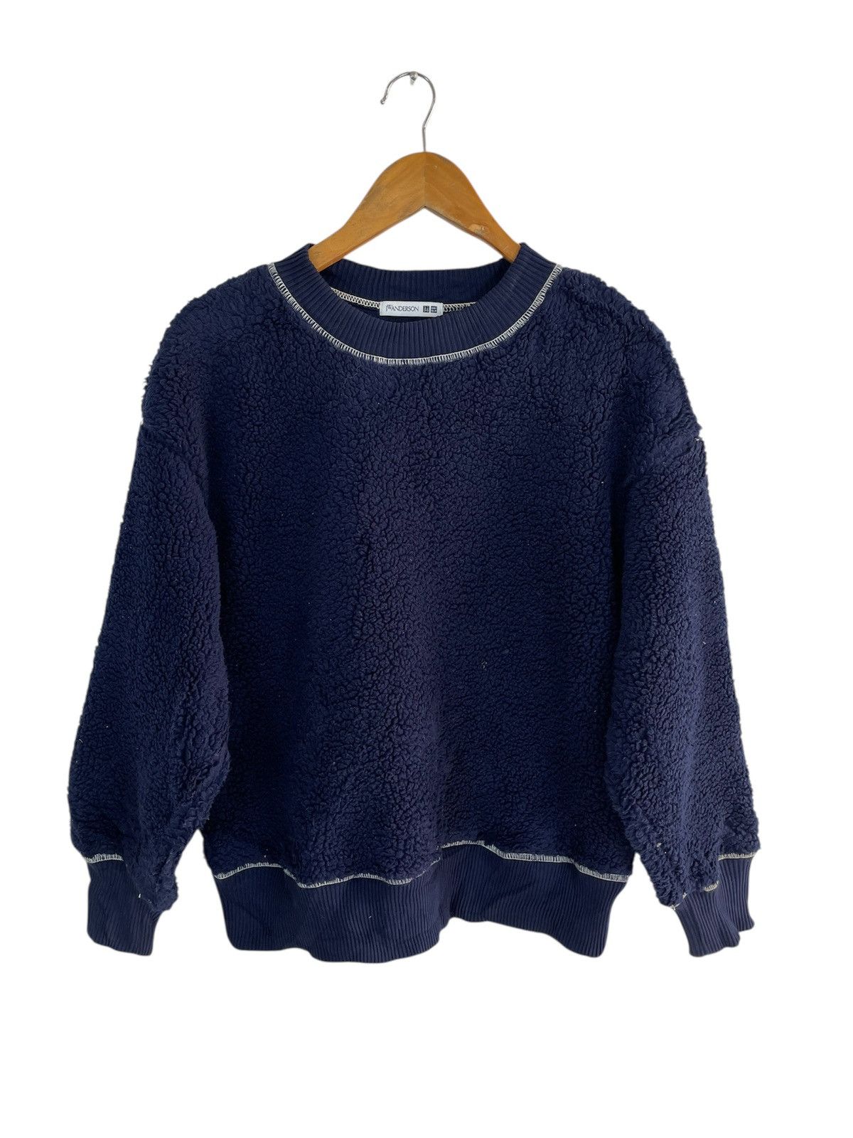 JW Anderson 00’ JW ANDERSON Sherpa Fleece Sweater Size US M / EU 48-50 / 2 - 1 Thumbnail