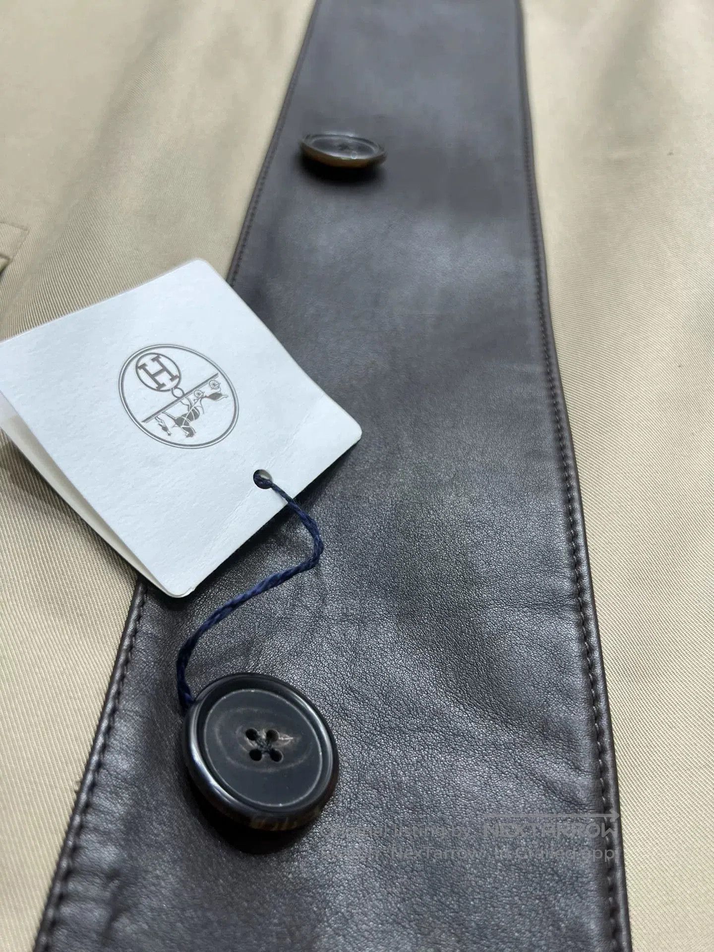 Hermes Hermes 21FW Patchwork Trench Coat. Size US M / EU 48-50 / 2 - 4 Thumbnail
