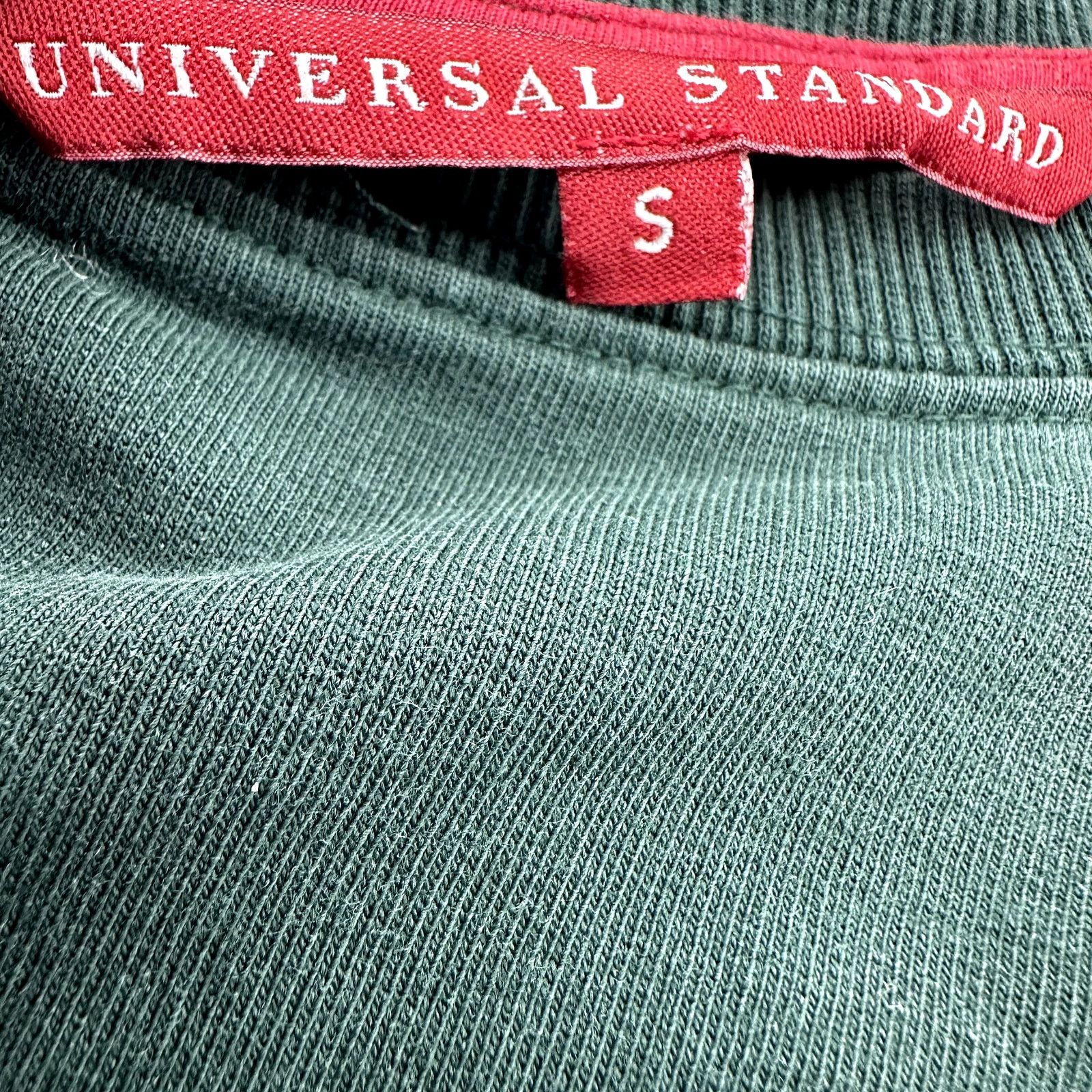 Other Universal Standard Equator Zip Sweatshirt Cotton Green S Size S / US 4 / IT 40 - 3 Thumbnail