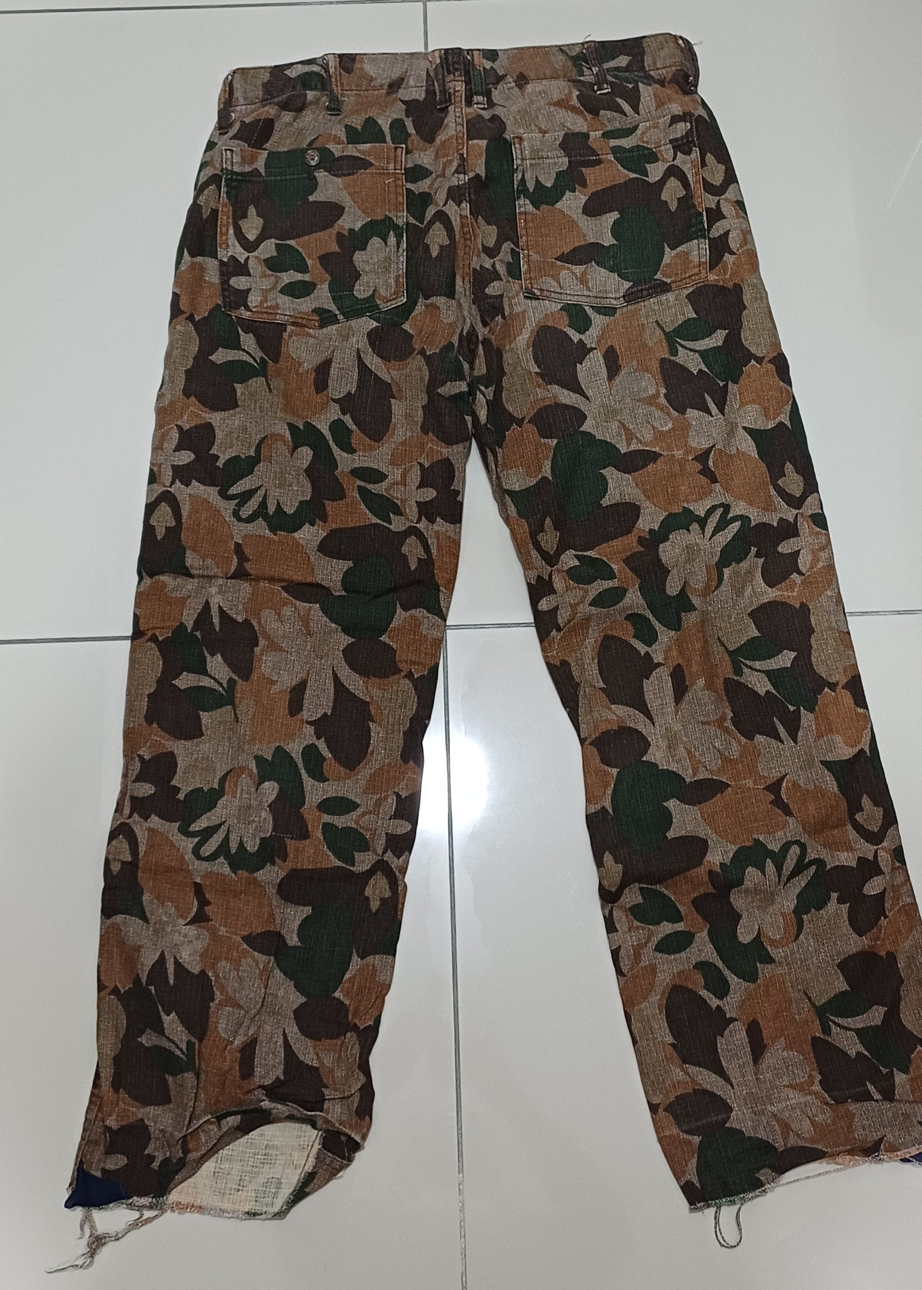 Big John VINTAGE 80'S JOURNAL STANDARD WORKERN FLORALPANT ZIP Size US 32 / EU 48 - 1 Thumbnail