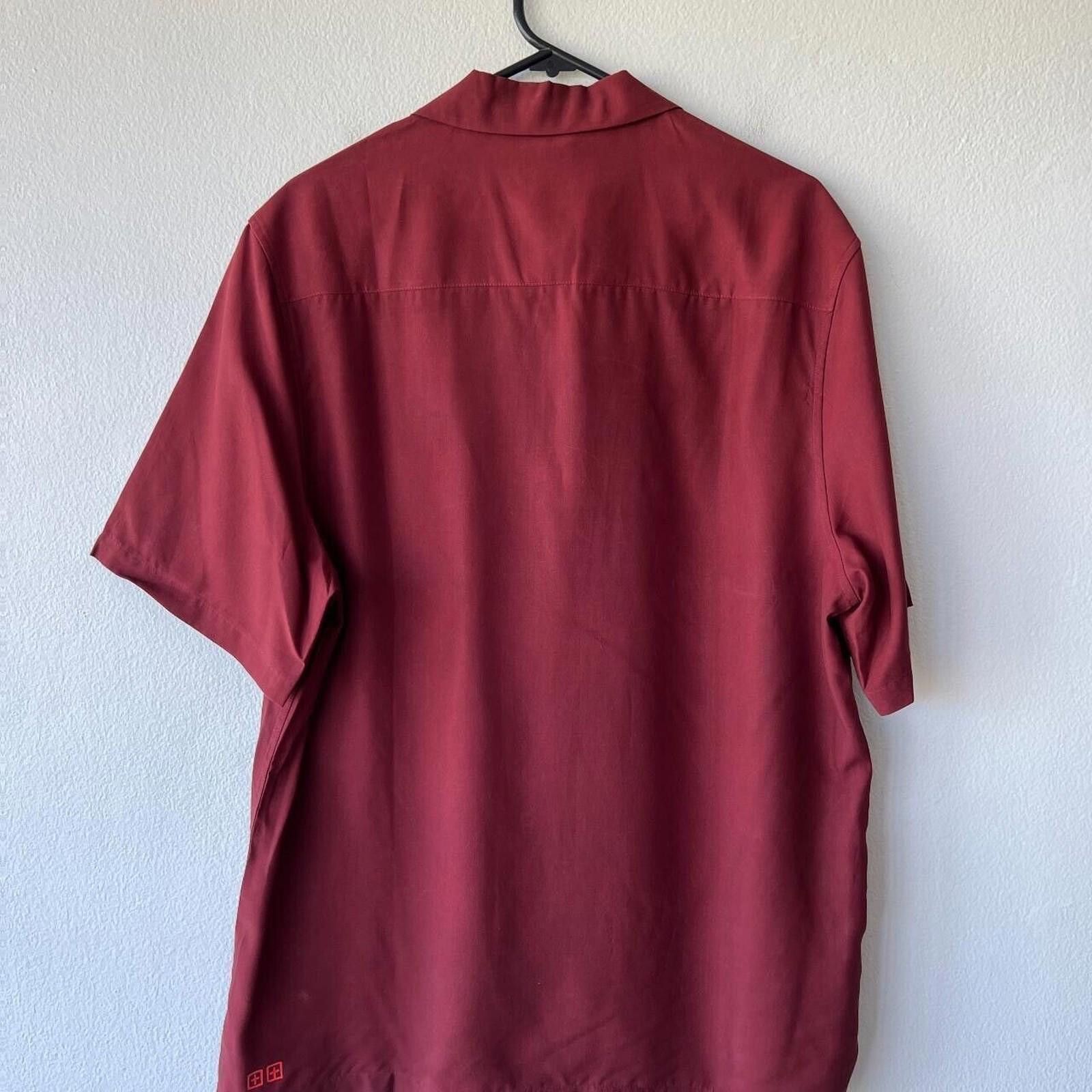 Ksubi new ksubi large shirt top resort heart crimson red romeo Size US L / EU 52-54 / 3 - 3 Thumbnail