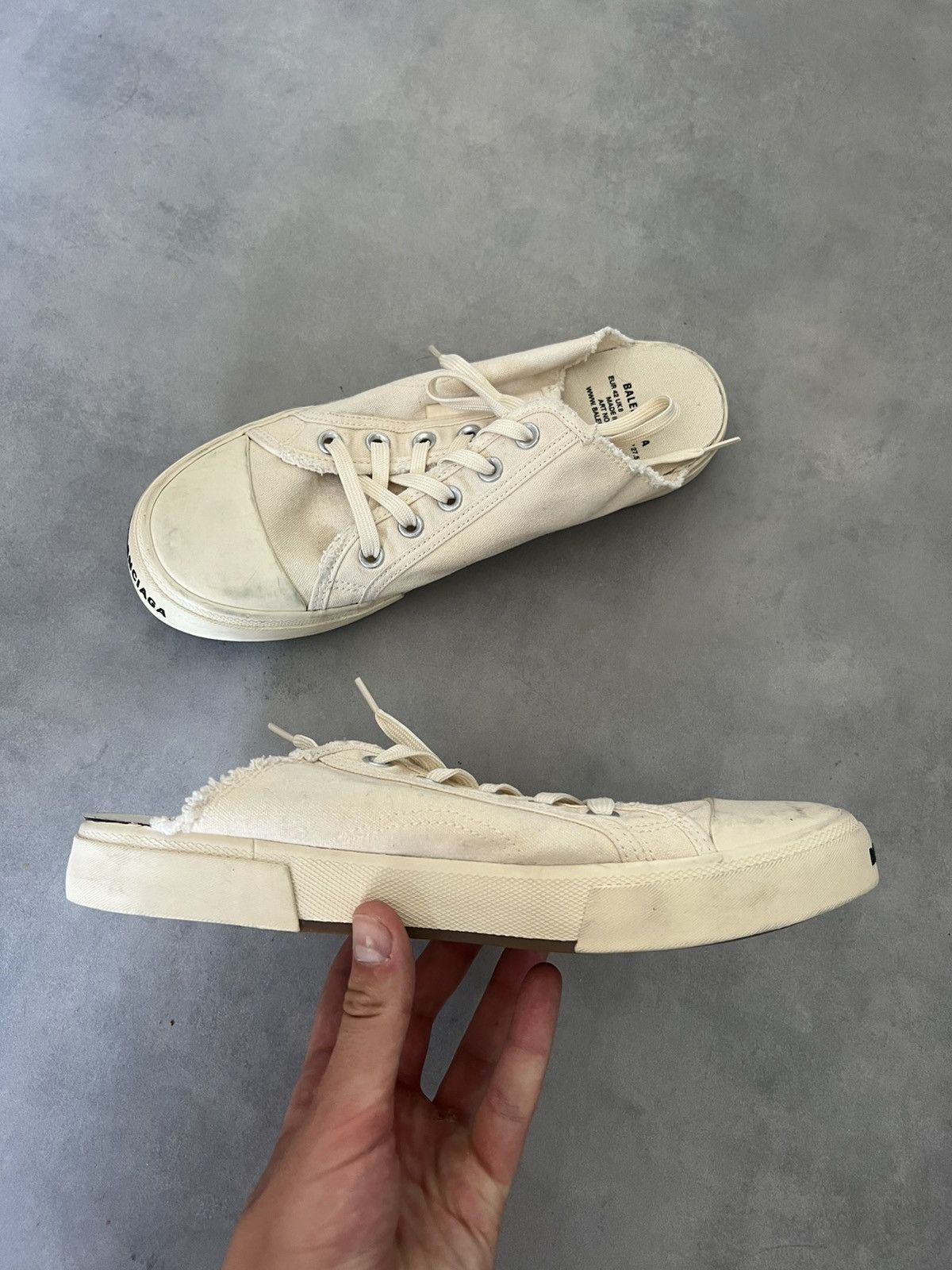 Balenciaga Balenciaga Paris Mule Sneaker Size US 9 / EU 42 - 6 Thumbnail