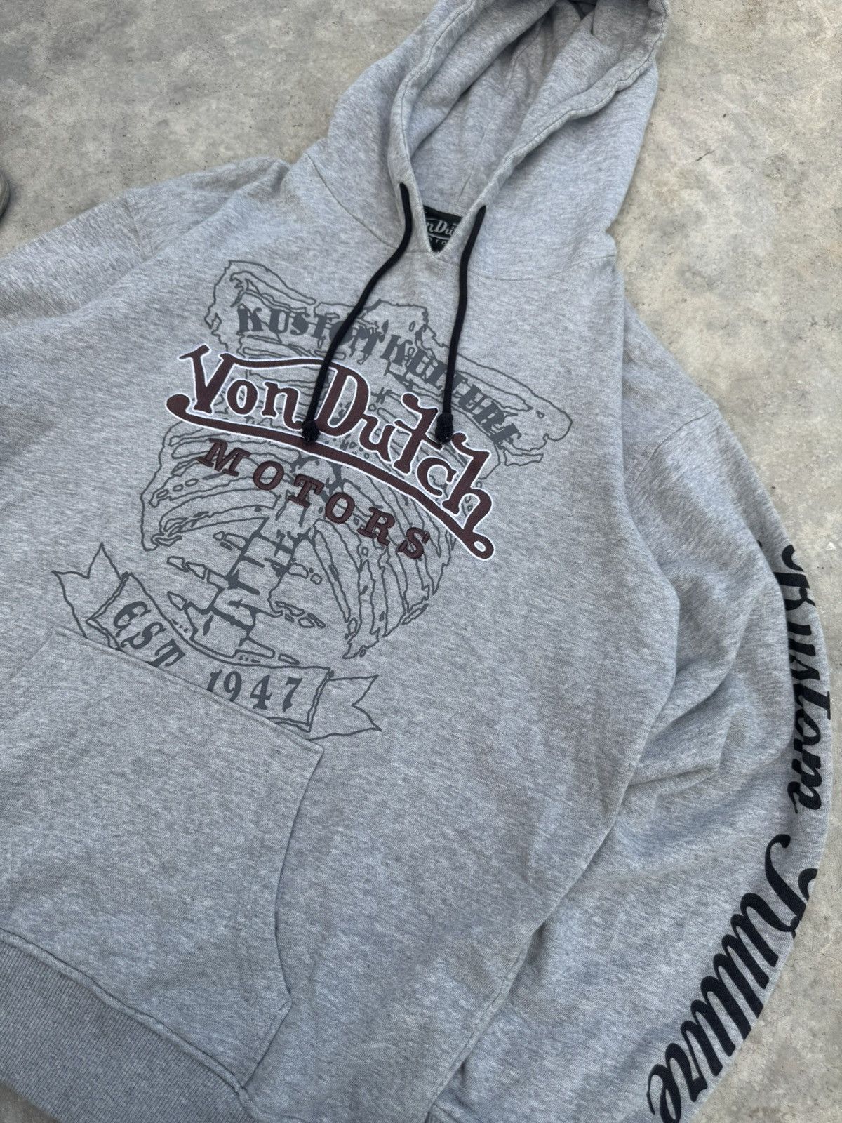 Von Dutch Von Dutch Vintage Rare Hoodie Y2K Size US L / EU 52-54 / 3 - 2 Thumbnail