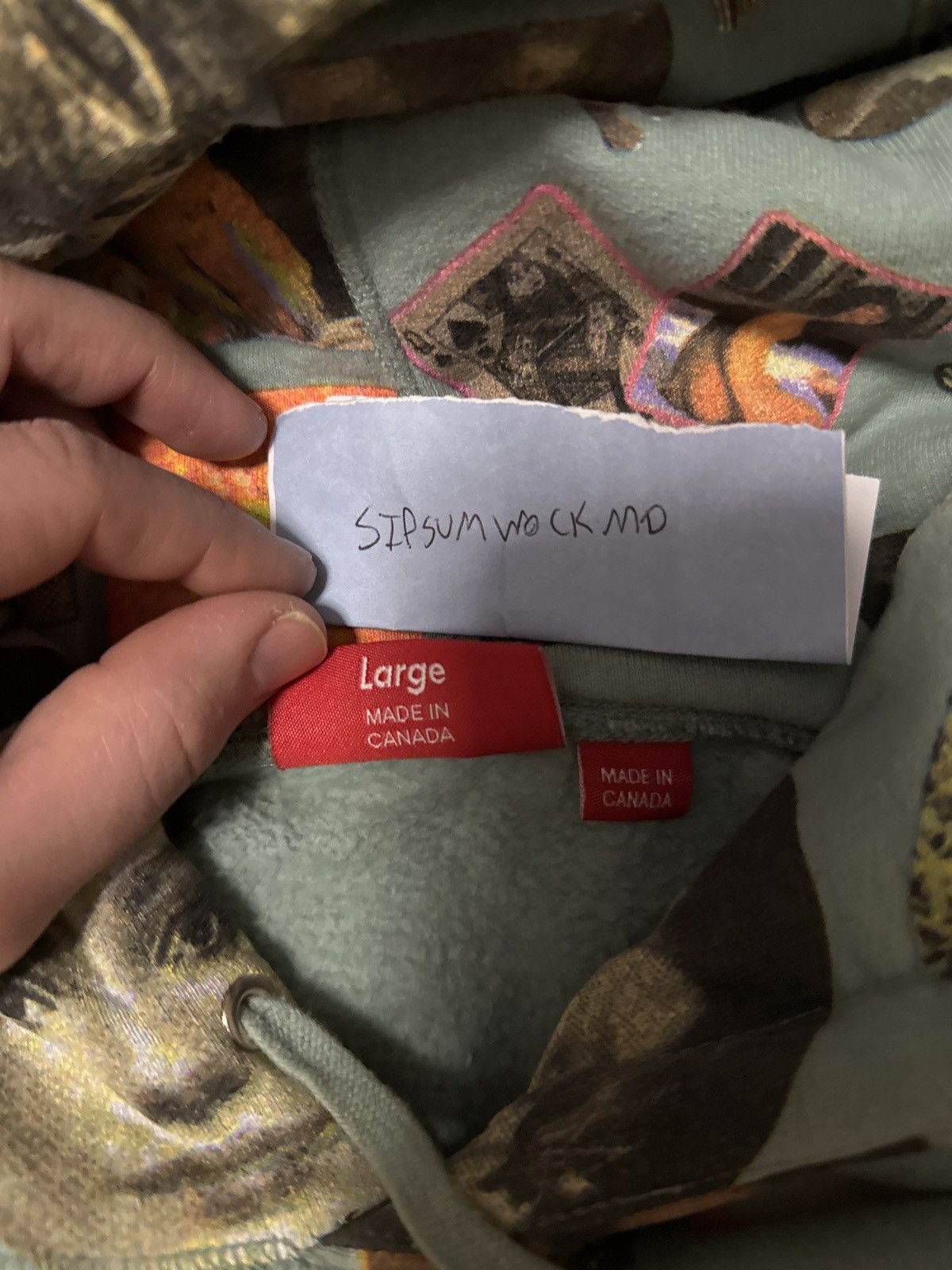 Supreme SUPREME SS17 THRILLS HOODIE Size US L / EU 52-54 / 3 - 3 Thumbnail