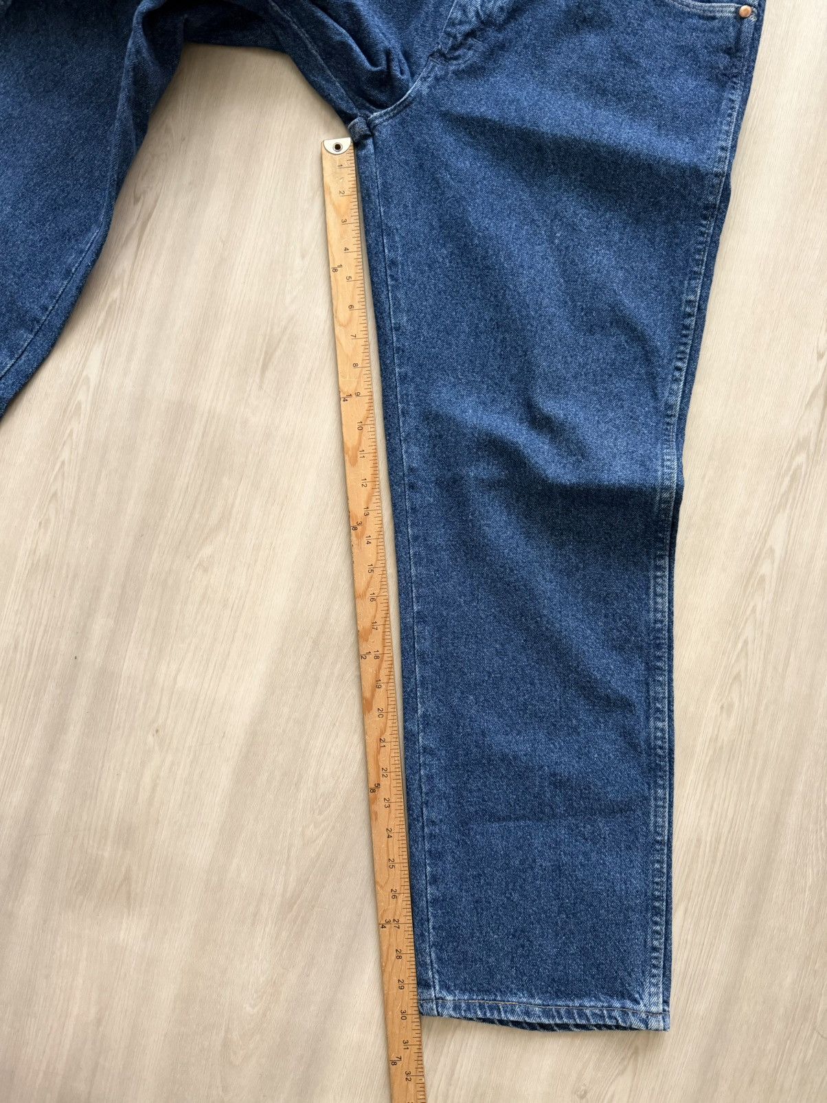 Vintage Vintage Wrangler 22MWZ Relaxed Denim Jeans Deadstock 34x30 Size US 34 / EU 50 - 3 Thumbnail