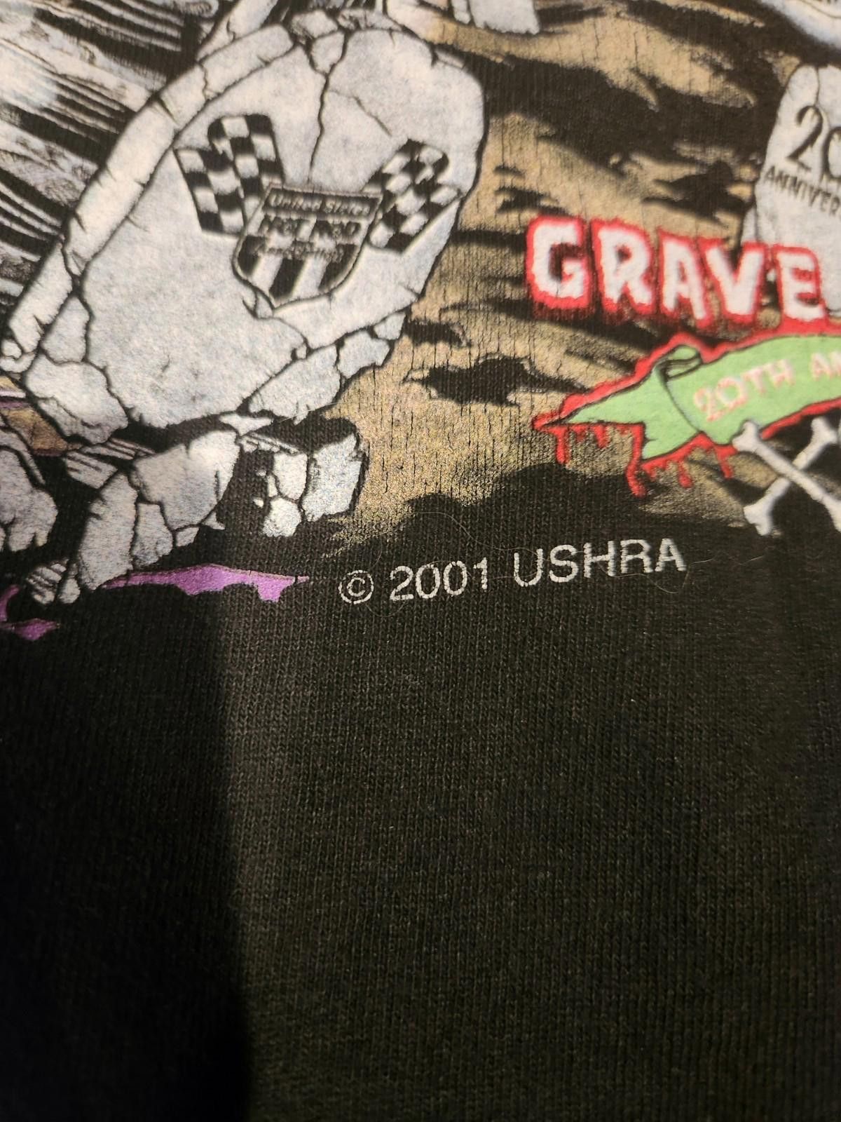 Vintage RARE Vintage Y2K Grave Digger 20 Anniversary Shirt Men's XL Size US XL / EU 56 / 4 - 6 Thumbnail