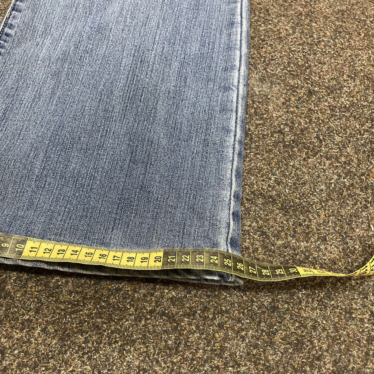 Vintage Vintage Y2K Baggy Flare Jeans Light Wash Skate Archive Logo Size 28" / US 6 / IT 42 - 8 Thumbnail