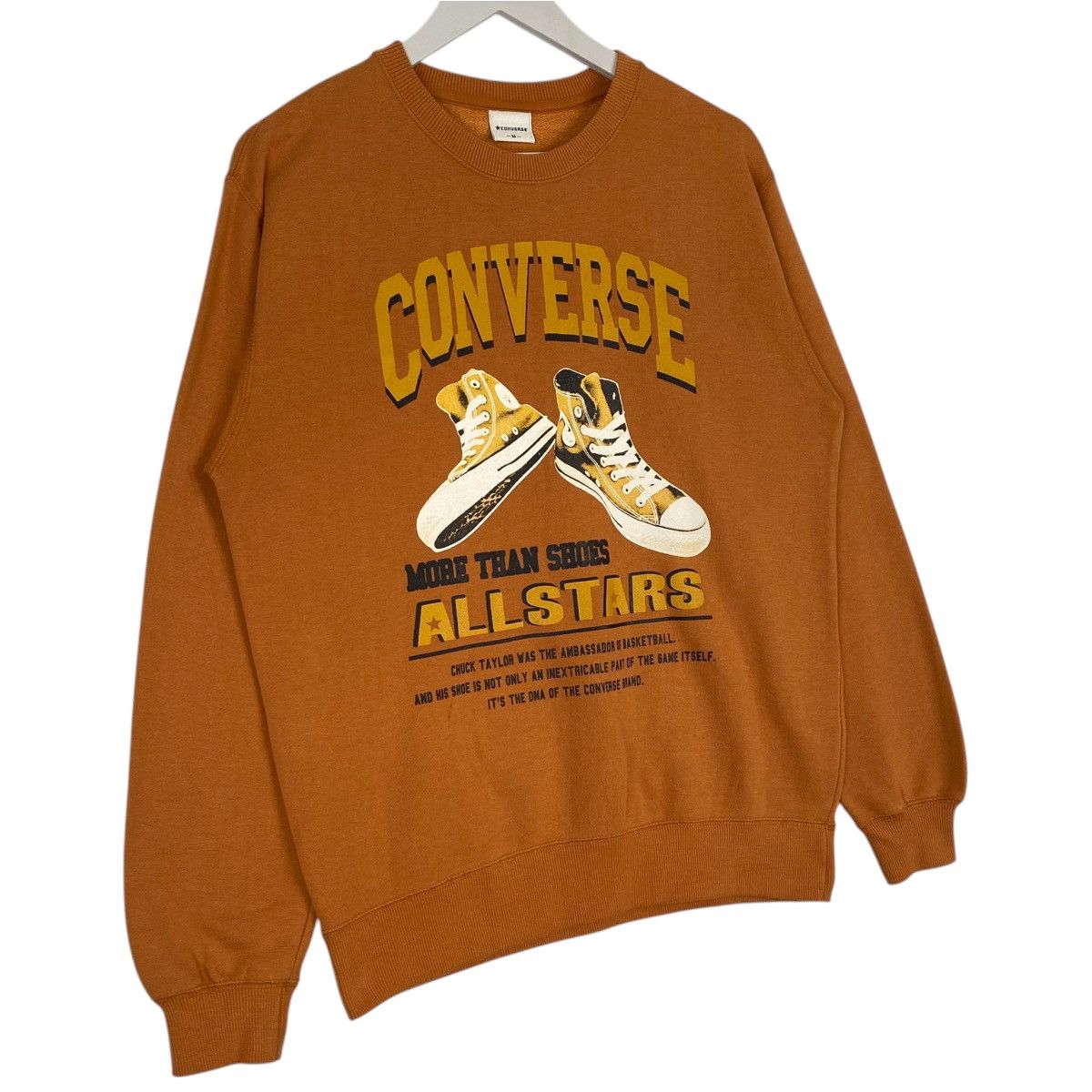 Converse × Vintage Vintage Converse All Star Big Printed Crewneck Sweatshirt Size US M / EU 48-50 / 2 - 3 Thumbnail