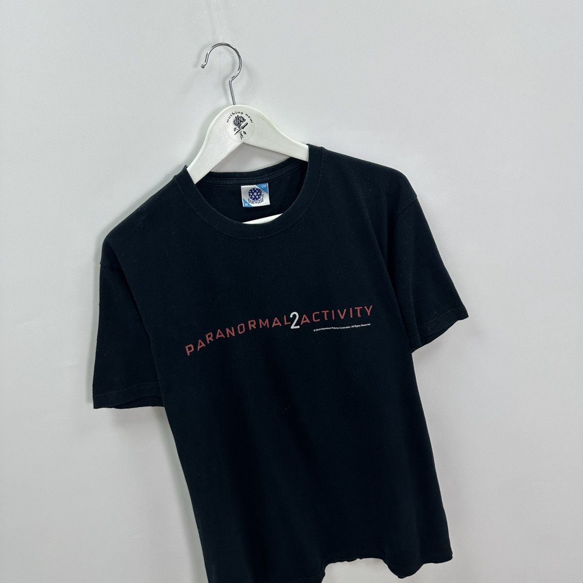 Vintage Vintage 00s Paranormal Activity 2 Horror promo tee y2k movie Size US M / EU 48-50 / 2 - 3 Thumbnail