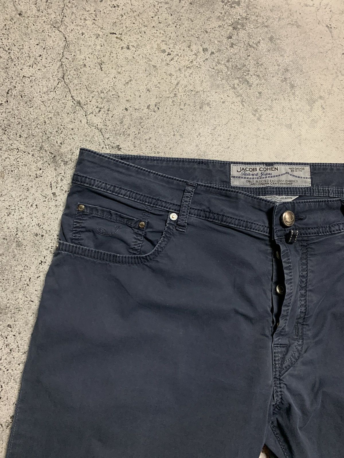 Jacob Cohen Vintage Jacob Cohen Luxury Handmade Designer Chinos Pants Size US 38 / EU 54 - 5 Thumbnail