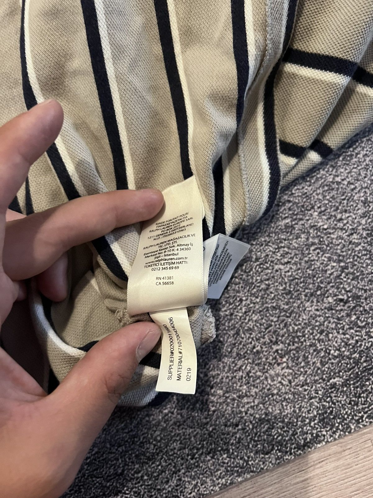 Vintage Ralph Lauren Y2K Polo – Avant-Garde Archive Slim Fit Drip 90 Size US M / EU 48-50 / 2 - 6 Thumbnail