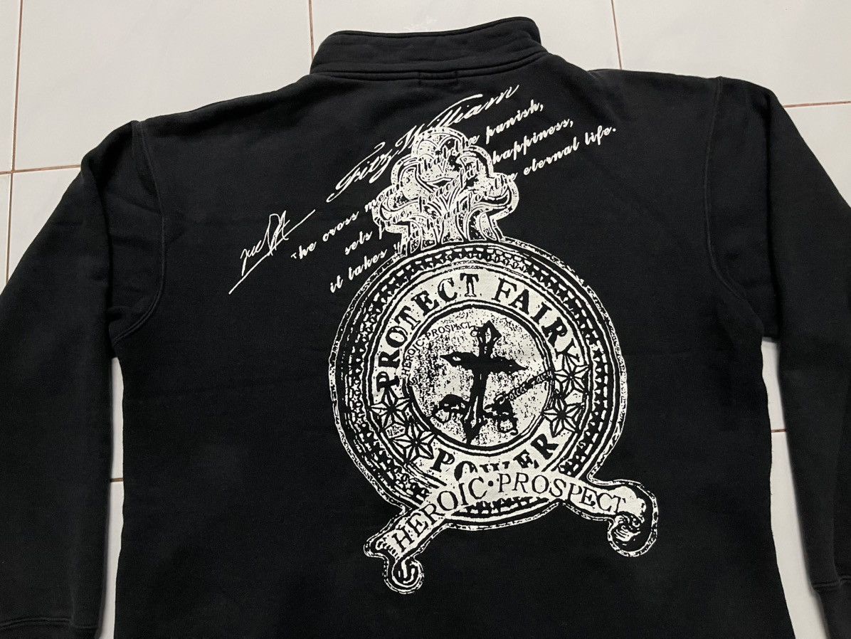 If Six Was Nine × Japanese Brand × Seditionaries 2000s IFSIXWASNINE STYLE ZIPPER COTTON JACKET RARE DESIGN Size US L / EU 52-54 / 3 - 18 Thumbnail