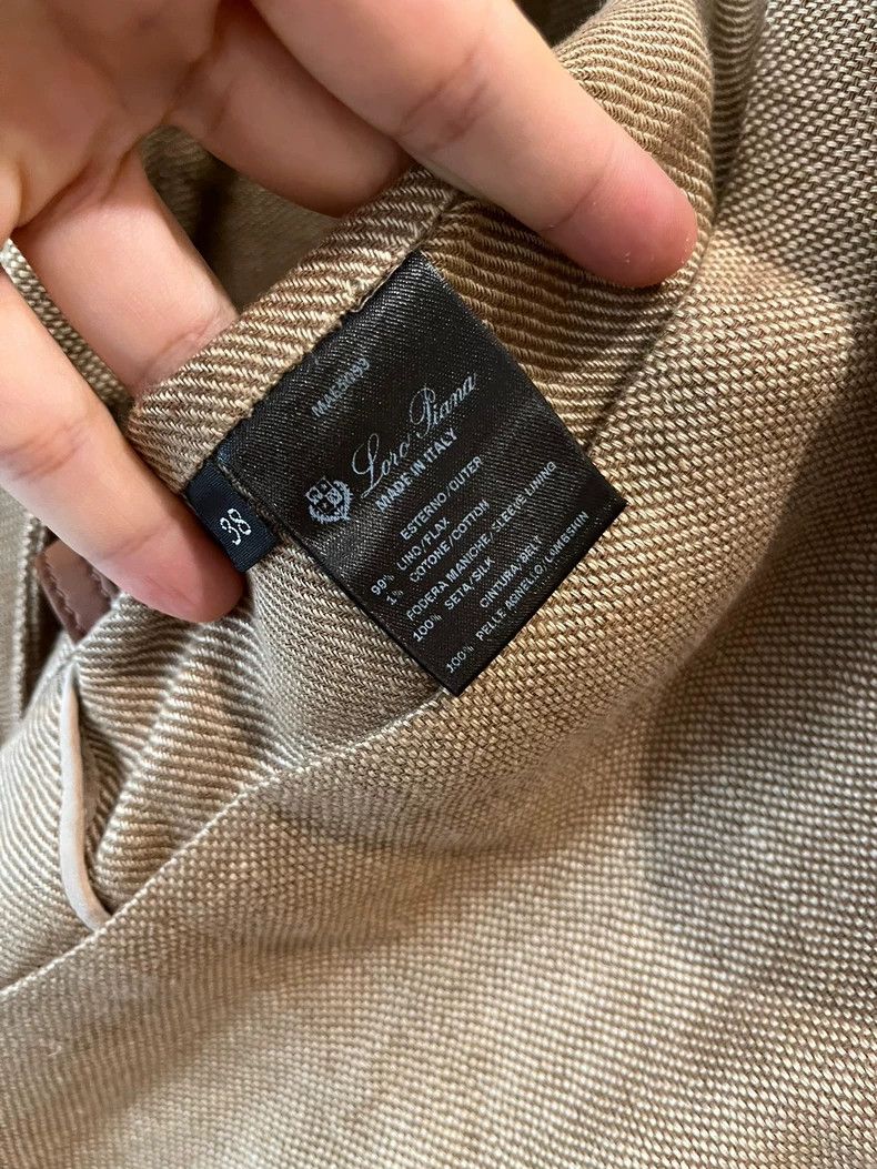 Loro Piana LORO PIANA Flaxen tailcoat Size XS / US 0-2 / IT 36-38 - 5 Thumbnail