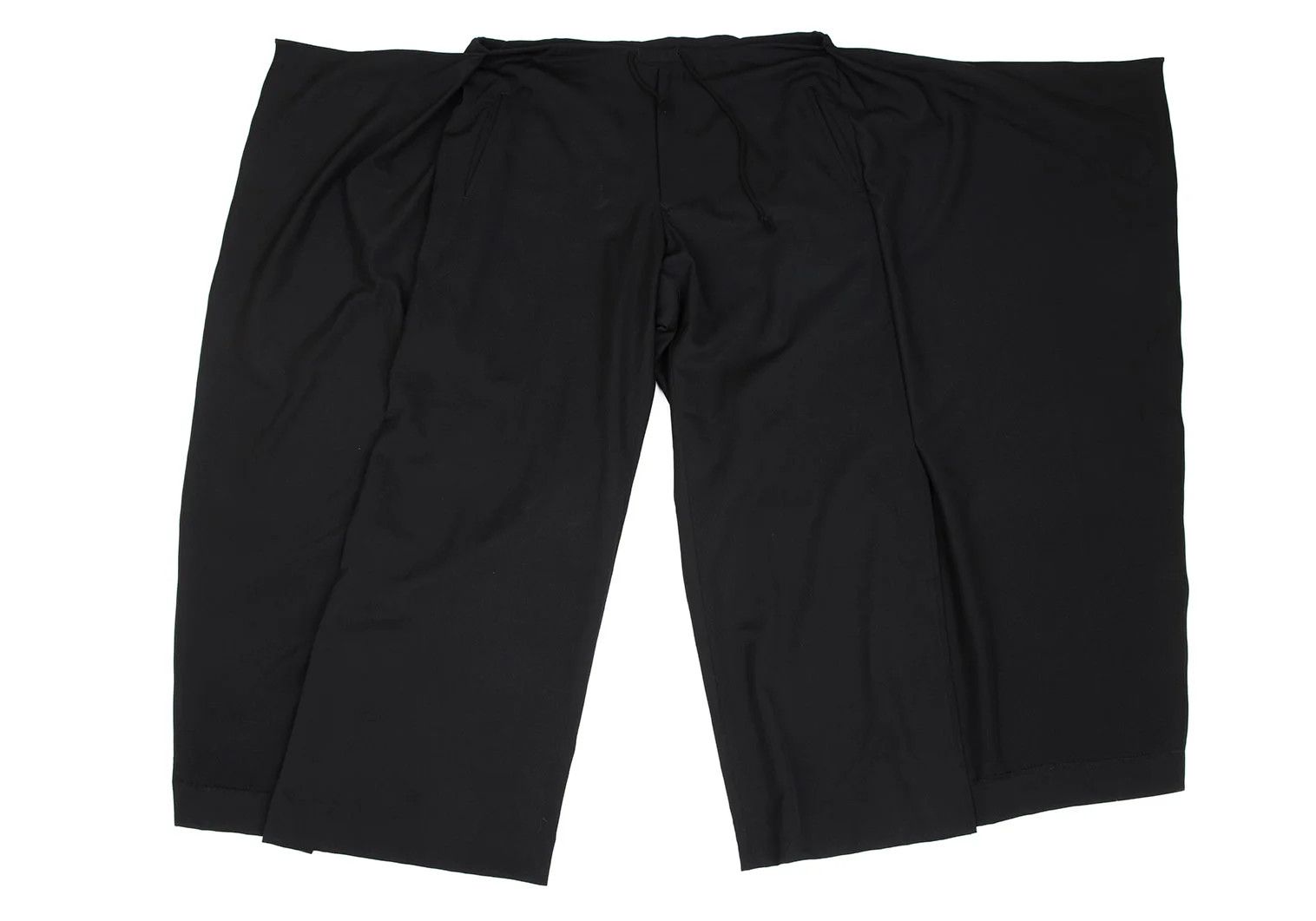 Yohji Yamamoto Yohji Yamamoto Wool Gabardine Wide Pants Size US 34 / EU 50 - 10 Thumbnail