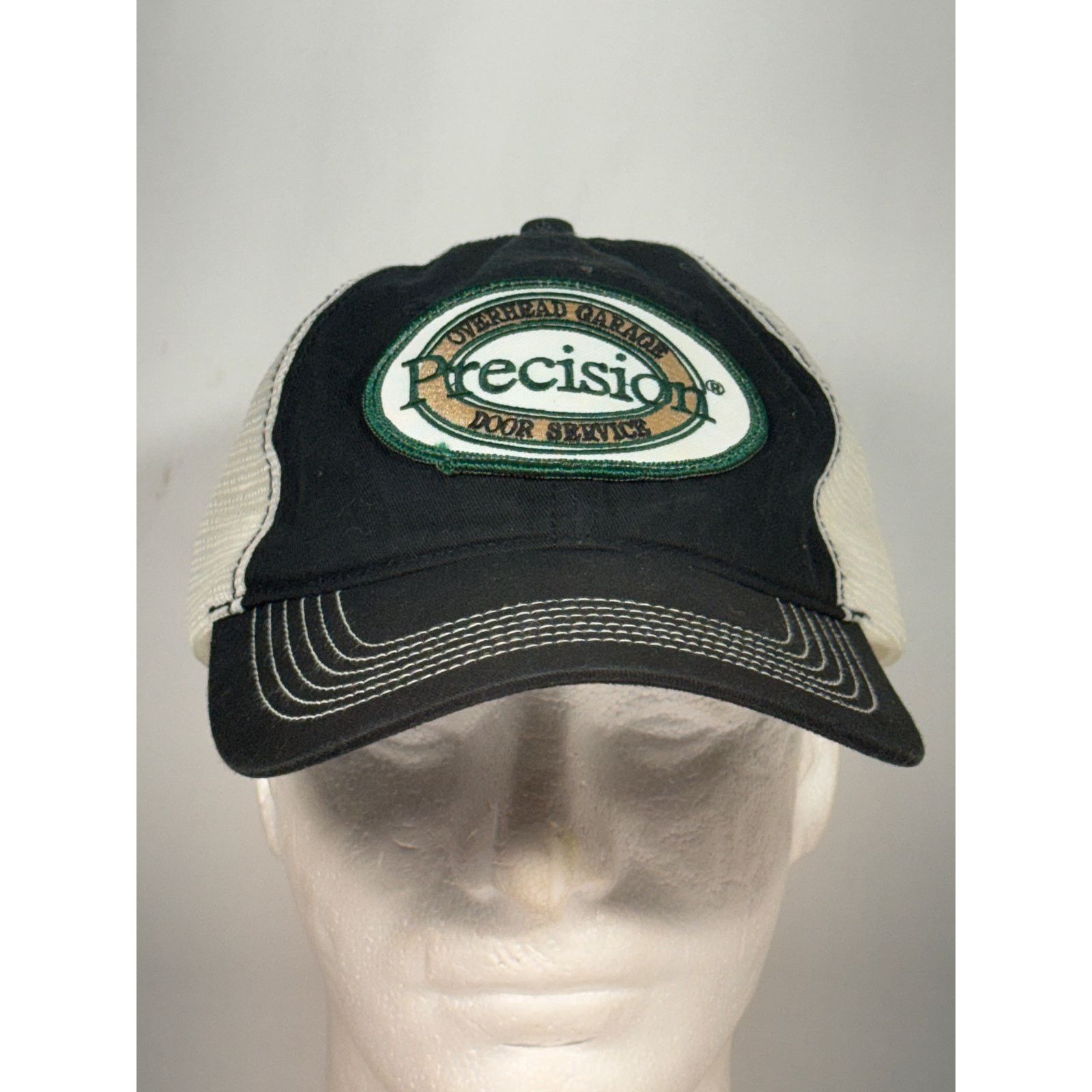 Otto Precision Door Service Snapback Hat Black Green Mesh Size ONE SIZE - 1 Thumbnail