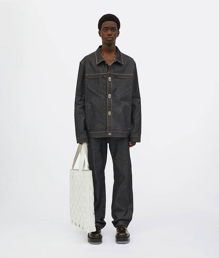Bottega Veneta 🔥$6K VALUE🔥 Leather Cassette Tote Bag in white Size ONE SIZE - 3 Thumbnail