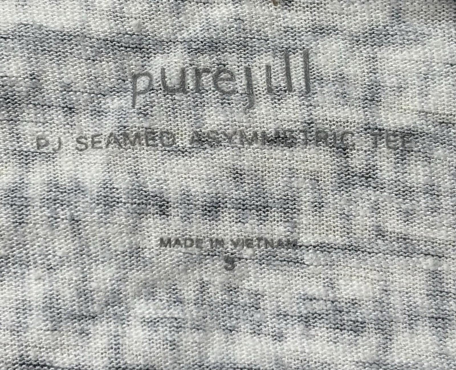 Other J. Jill Pure Jill Top Women S PJ Seamed Asymmetric Tee Linen Size S / US 4 / IT 40 - 2 Thumbnail