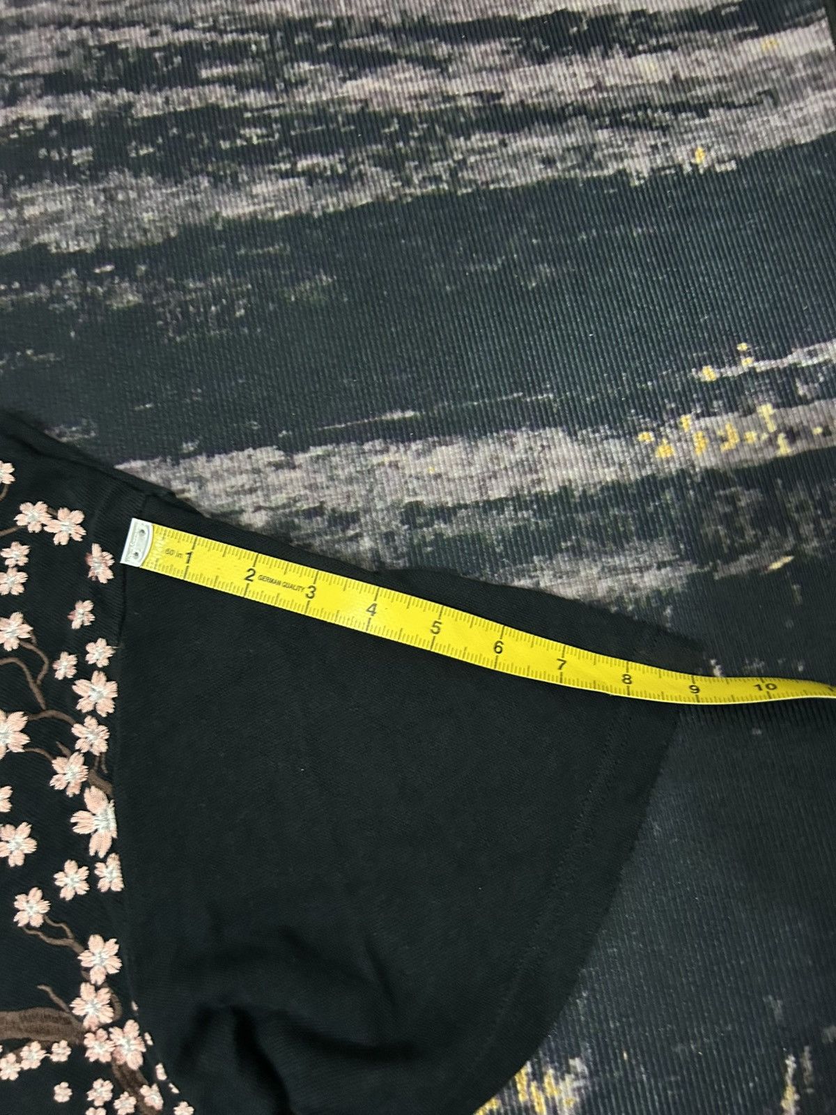 Karakuri Tamashii Japanese Oriental Brand Skull Sakura embroidered Sukajan Size US XXL / EU 58 / 5 - 17 Thumbnail