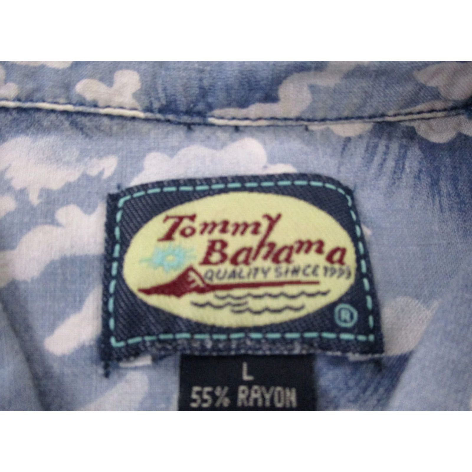 Tommy Bahama VINTAGE Tommy Bahama Shirt L Mens Floral Hawaiian Paradise Nation Beach 90s Size US L / EU 52-54 / 3 - 7 Thumbnail