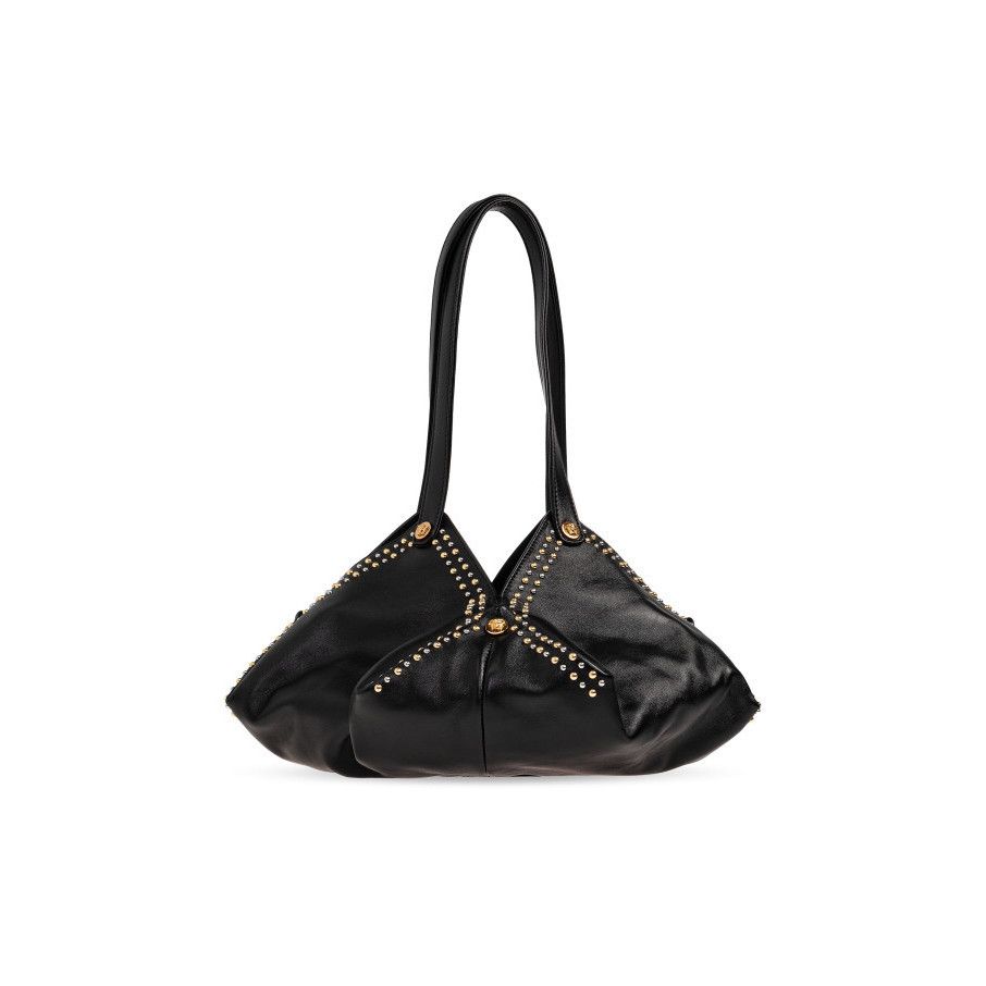 Versace VERSACE Protea Black Leather Shoulder Bag New & Authentic Size ONE SIZE - 1 Thumbnail