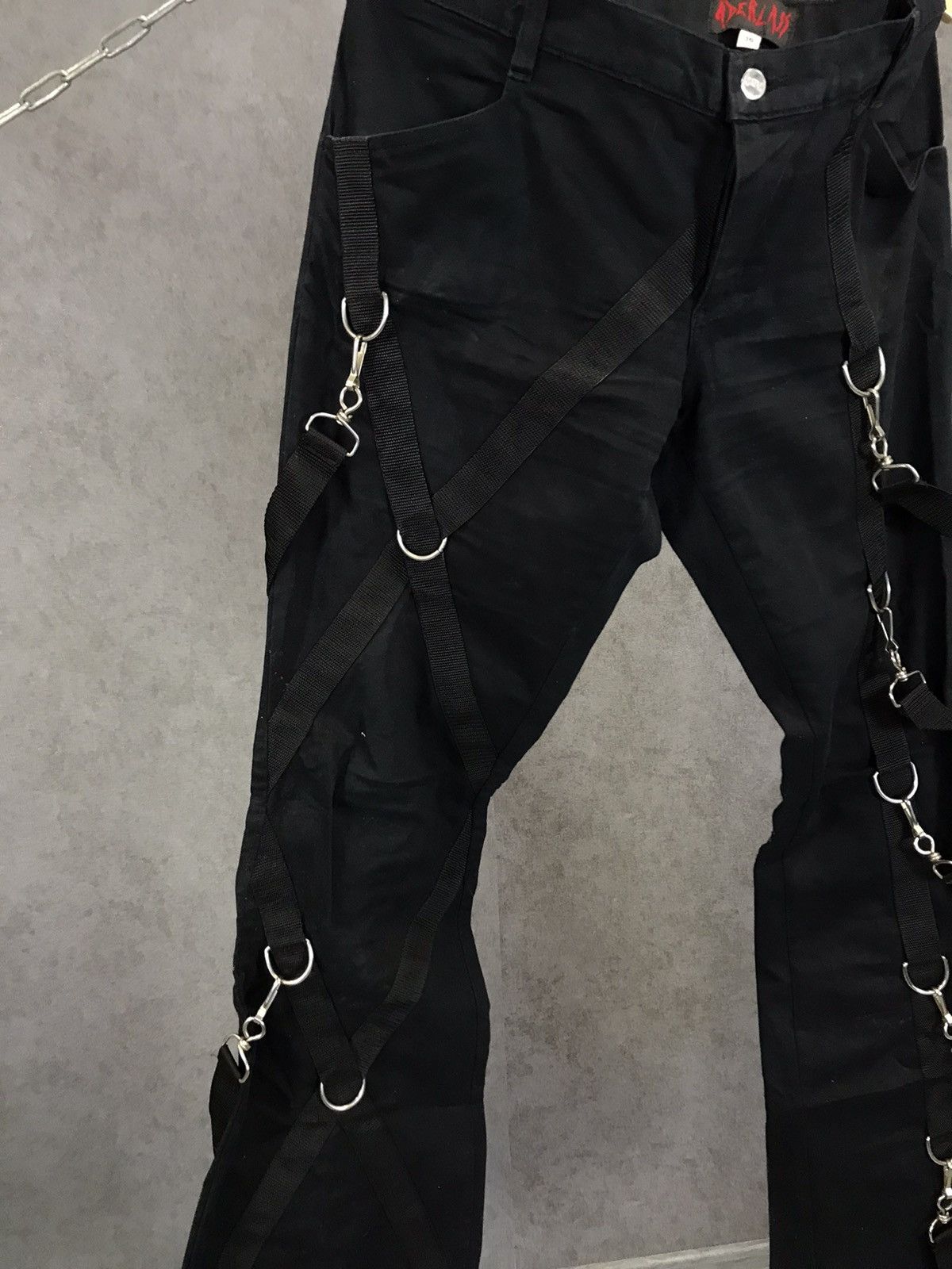 Japanese Brand Aderlass avant-garde Japanese crazy pants Size US 36 / EU 52 - 3 Thumbnail