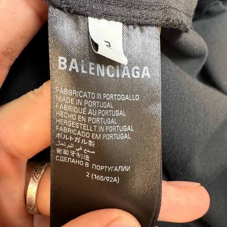 Balenciaga Balenciaga Sticky Notes Convenient Note Washed Black Short Size US M / EU 48-50 / 2 - 3 Thumbnail