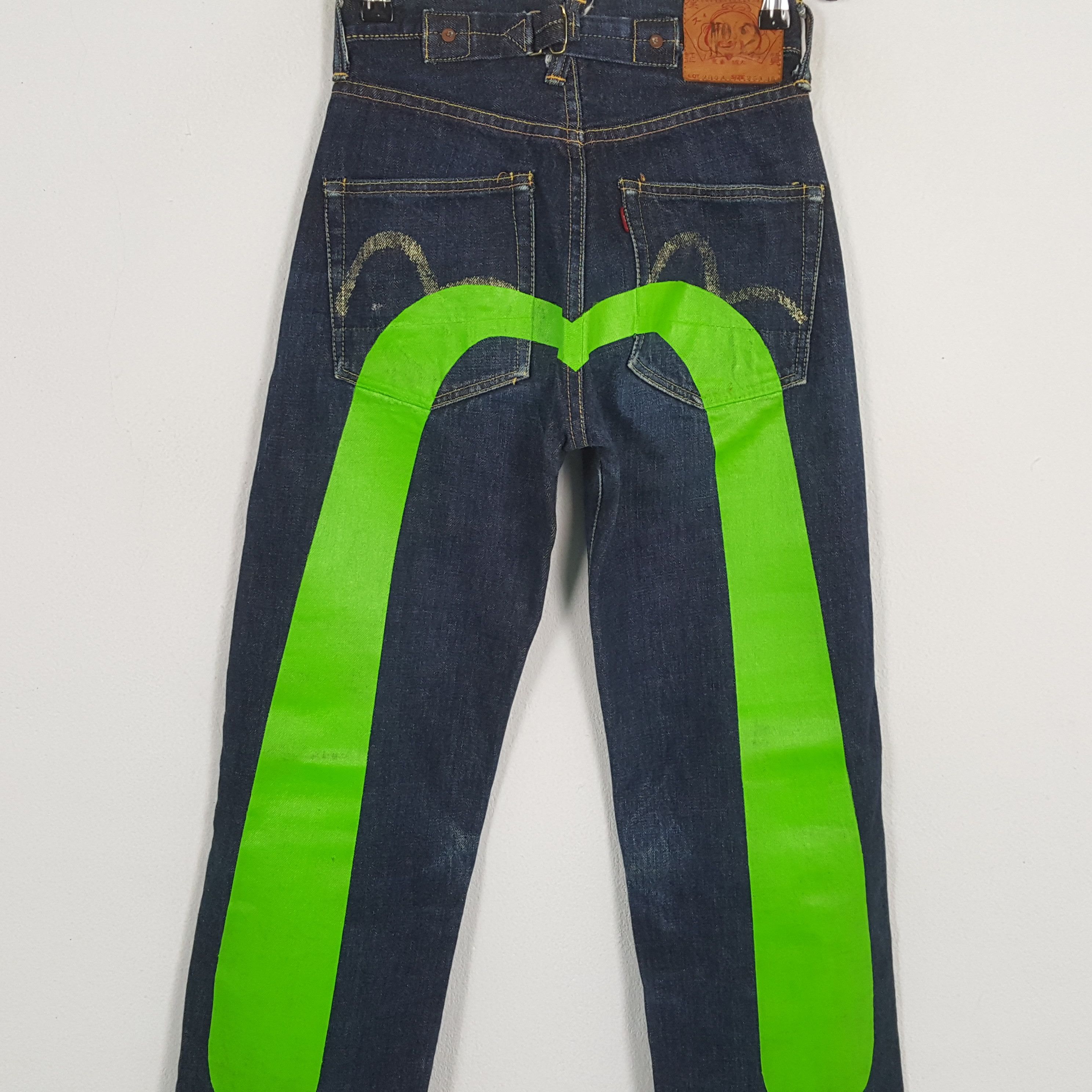 Evisu × Japanese Brand × Vintage EVIS Japanese Brand Streetwear Custom Daicock Jeans Size 24" / US 00 / IT 34 - 2 Thumbnail