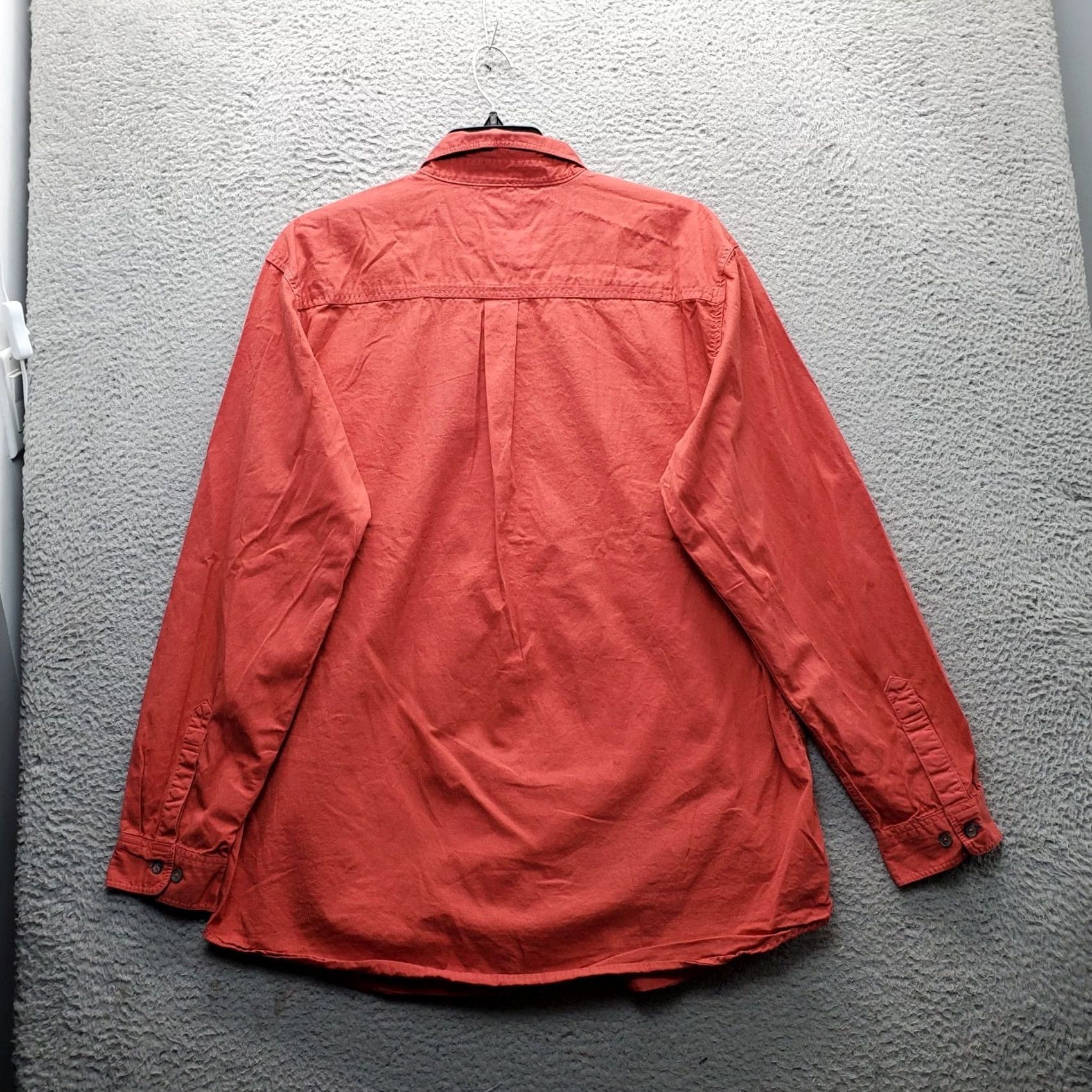 The Territory Ahead Territory Ahead Shirt Mens XLT Red Casual Long Sleeve Button-Down EUC Size US XL / EU 56 / 4 - 2 Thumbnail